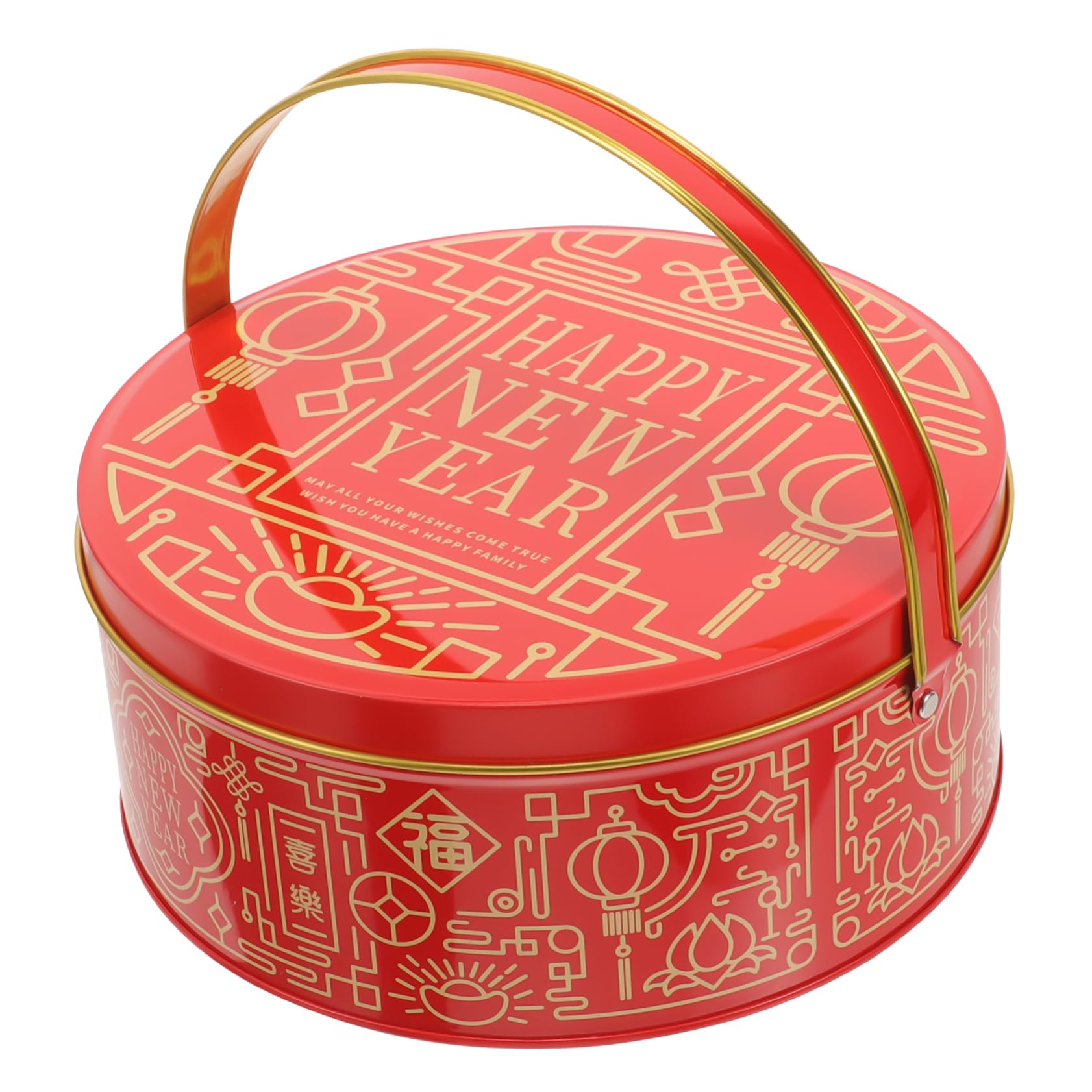 VALICLUD 4 Pezzi Regali di Candy Box decorativo piccole scatole da imballaggio scatole per imballaggio di caramelle Contenitori di caramelle scatole ferro battuto rosso