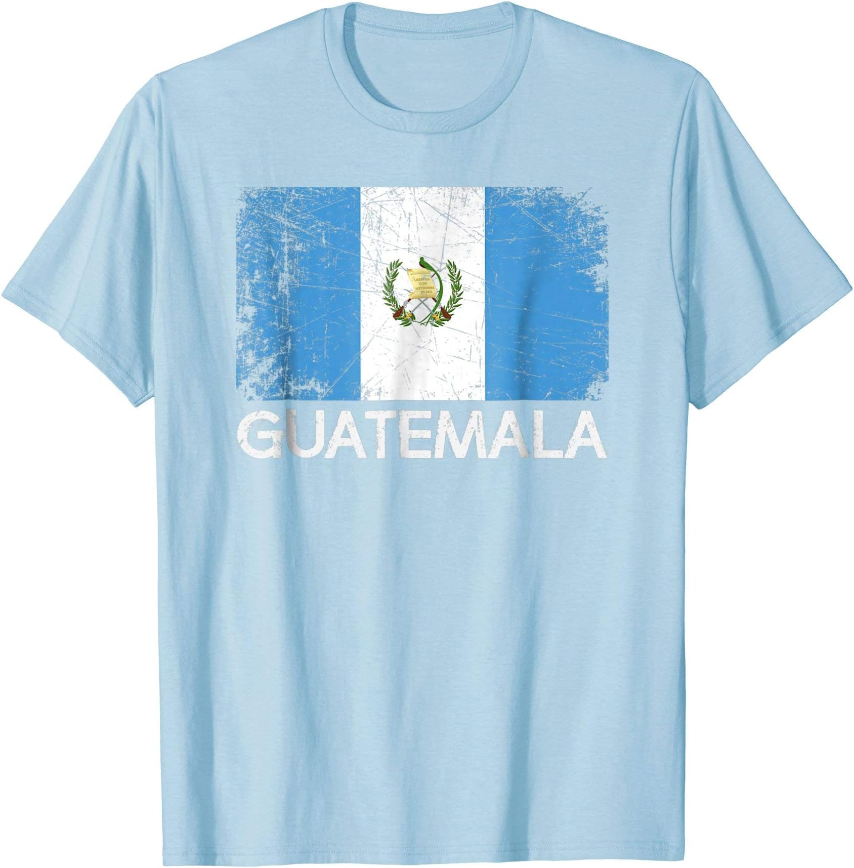 National Team Pride Country Roots Retro OutfitGuatemalan Flag T-Shirt | Vintage Made In Guatemala Gift T-ShirtOEKO-TEX STANDARD 100
