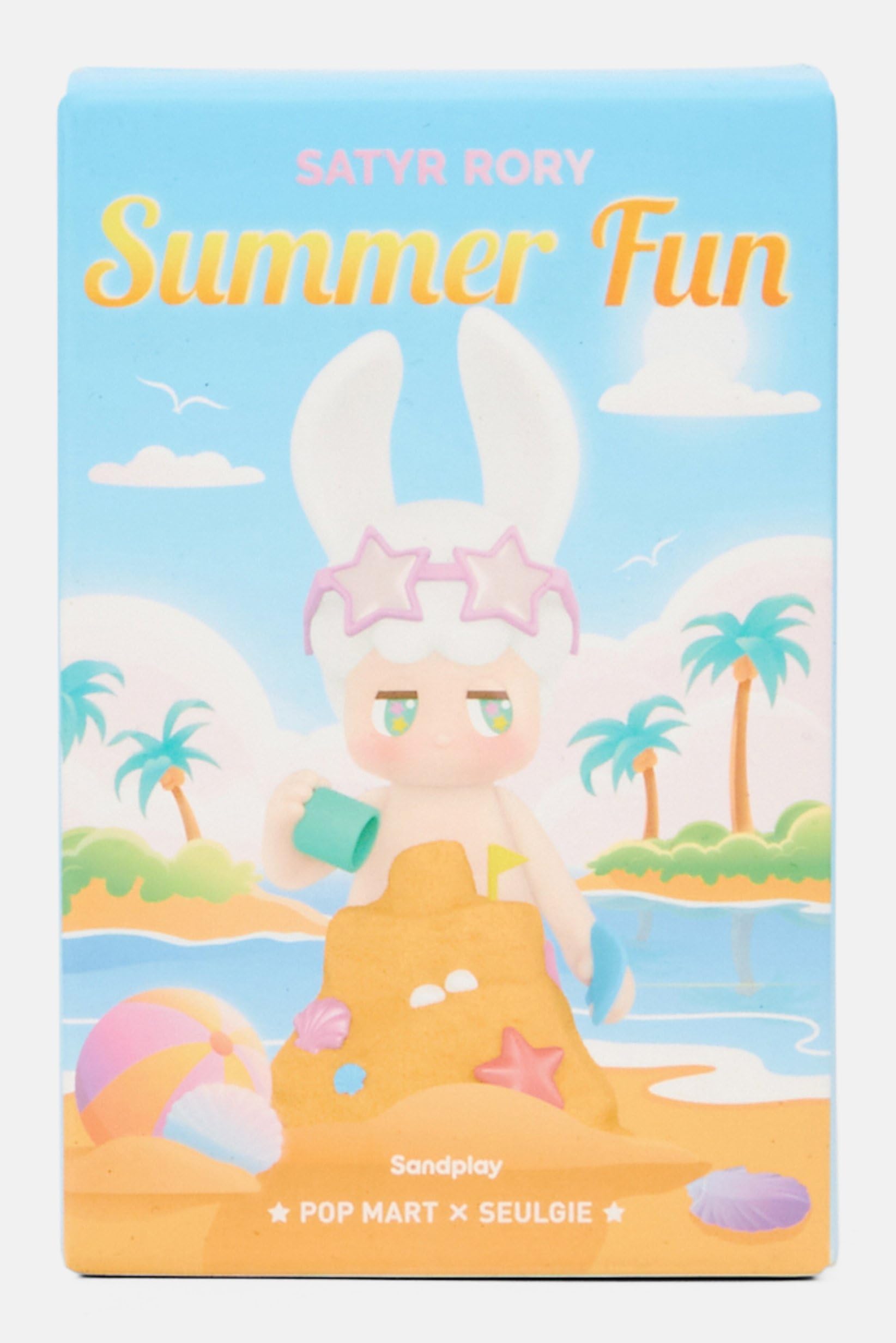 POP MARTSatyr Rory Summer Fun Collectible Figure Blind Box, Assorted