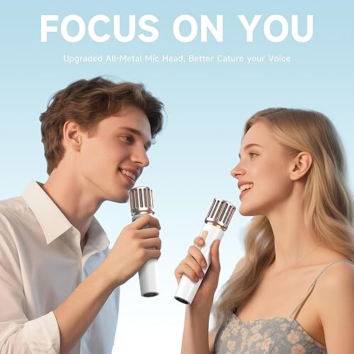 Miniatura 7 de Micrófonos inalámbricos, micrófono con conexión de chip uno a uno, luces LED controlables, duración de 40 horas, rango de 200 pies, micrófono de