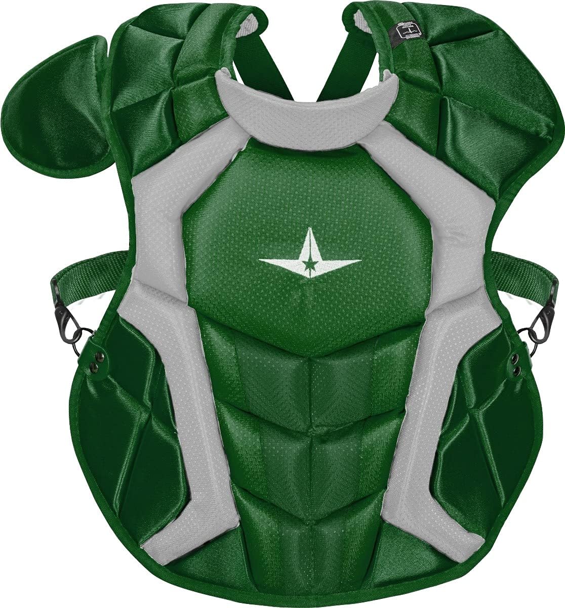All-Star CPCC1216S7XBK S7 Axis Chest Protector/Meets NOCSAE/Ages 12-16 BK : Sports & Outdoors