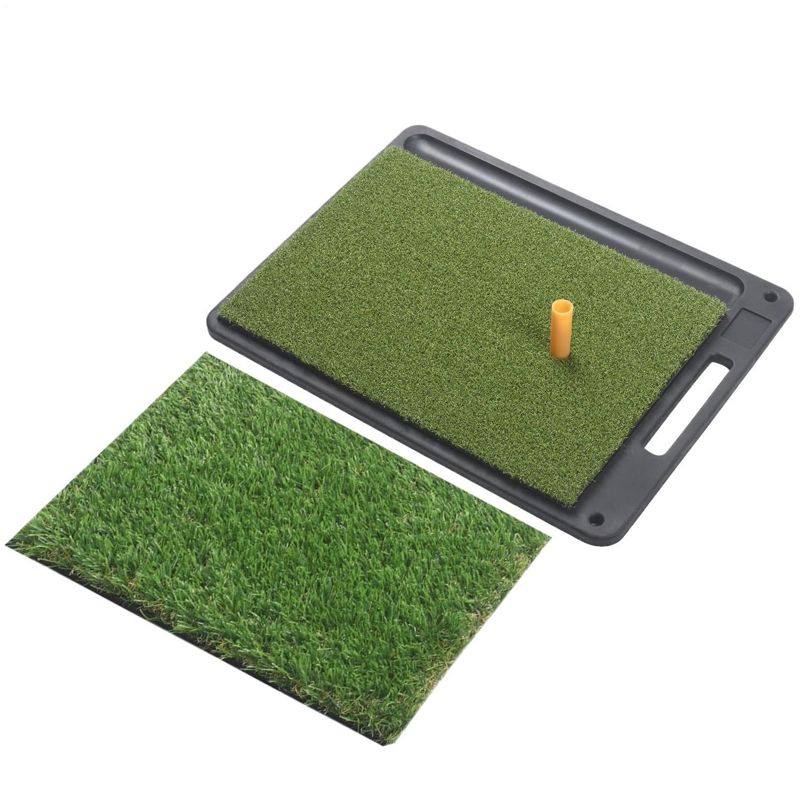 Alfombrilla Golf césped Artificial reemplazable Entrenamiento Engrosado