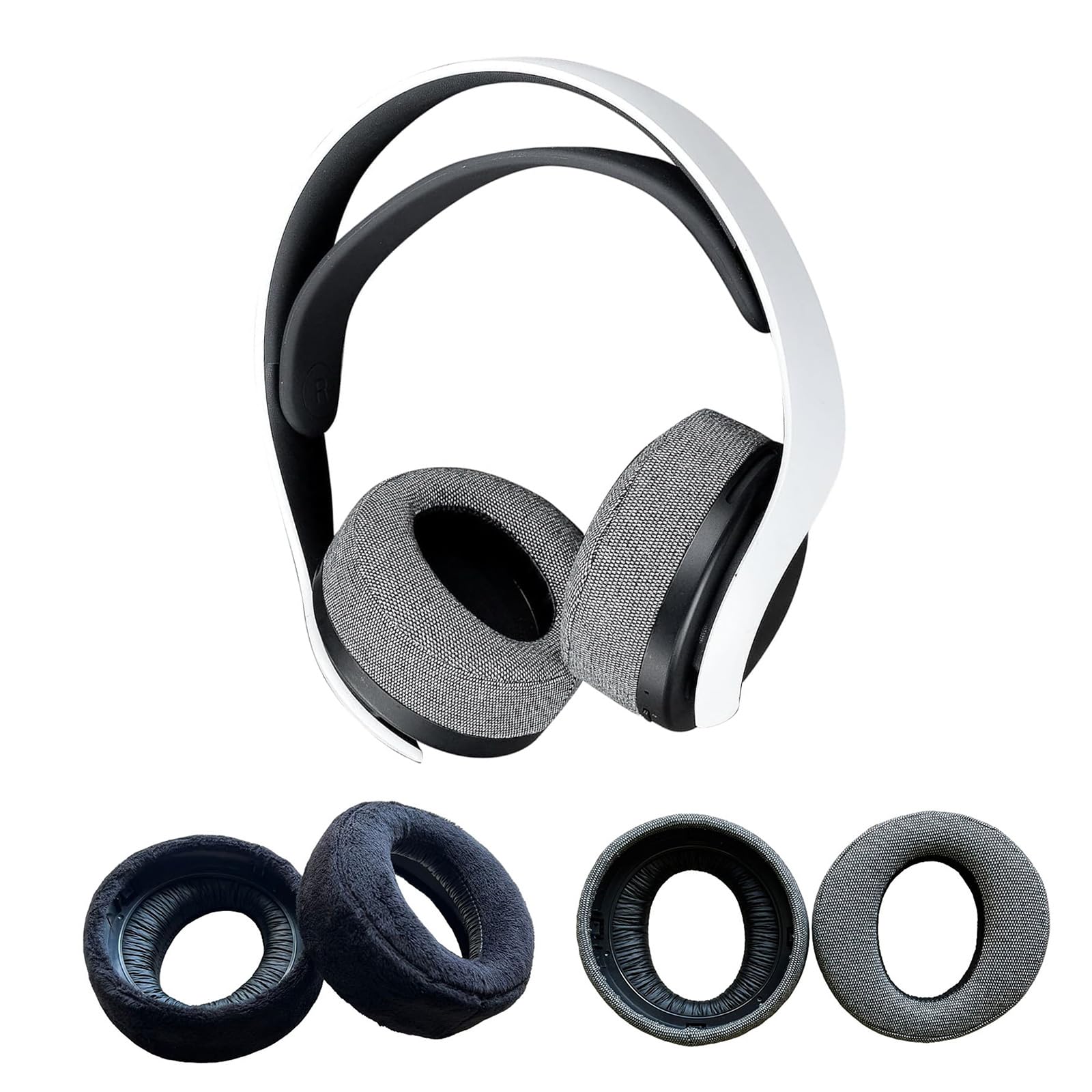 1 par de almohadillas para auriculares inalámbricos, almohadillas de espuma, pieza de repuesto para orejeras de esponja