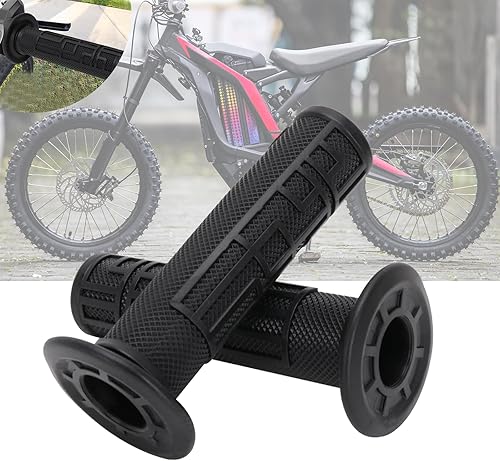 Sur Ron - Empuñaduras de manillar de motocicleta de 78 pulgadas, 0.866in, empuñaduras de mano antideslizantes de goma para Sur Ron Light Bee XS