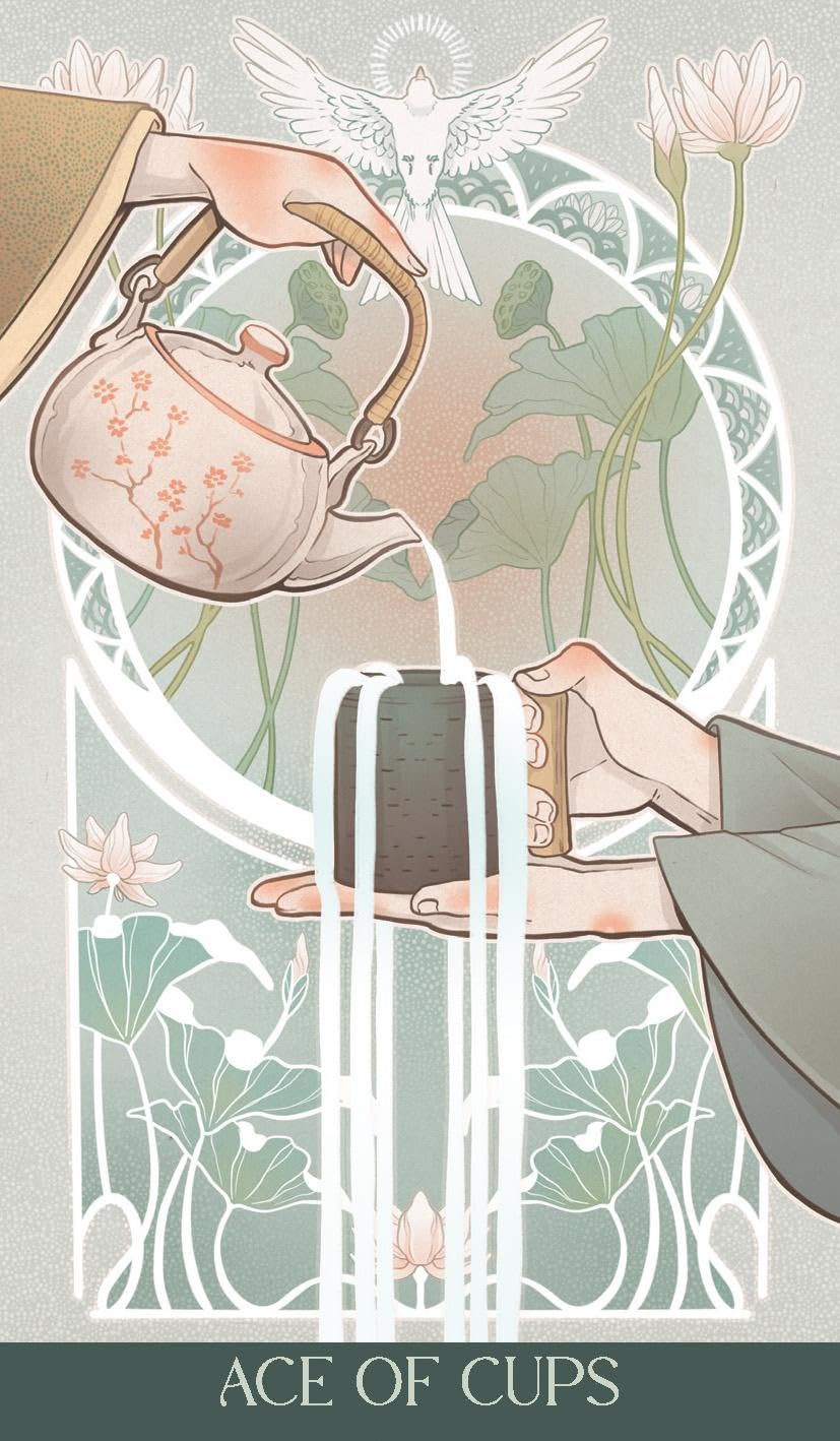 Japanese art nouveau tarot. Con 78 Carte