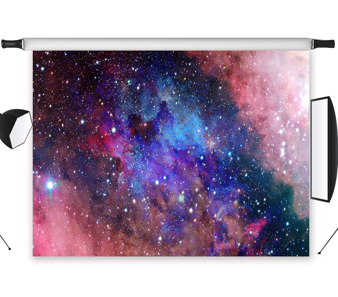 Amazon | BUTFOBCA 7 x 5フィート 宇宙の背景 星空のギャラクシー写真