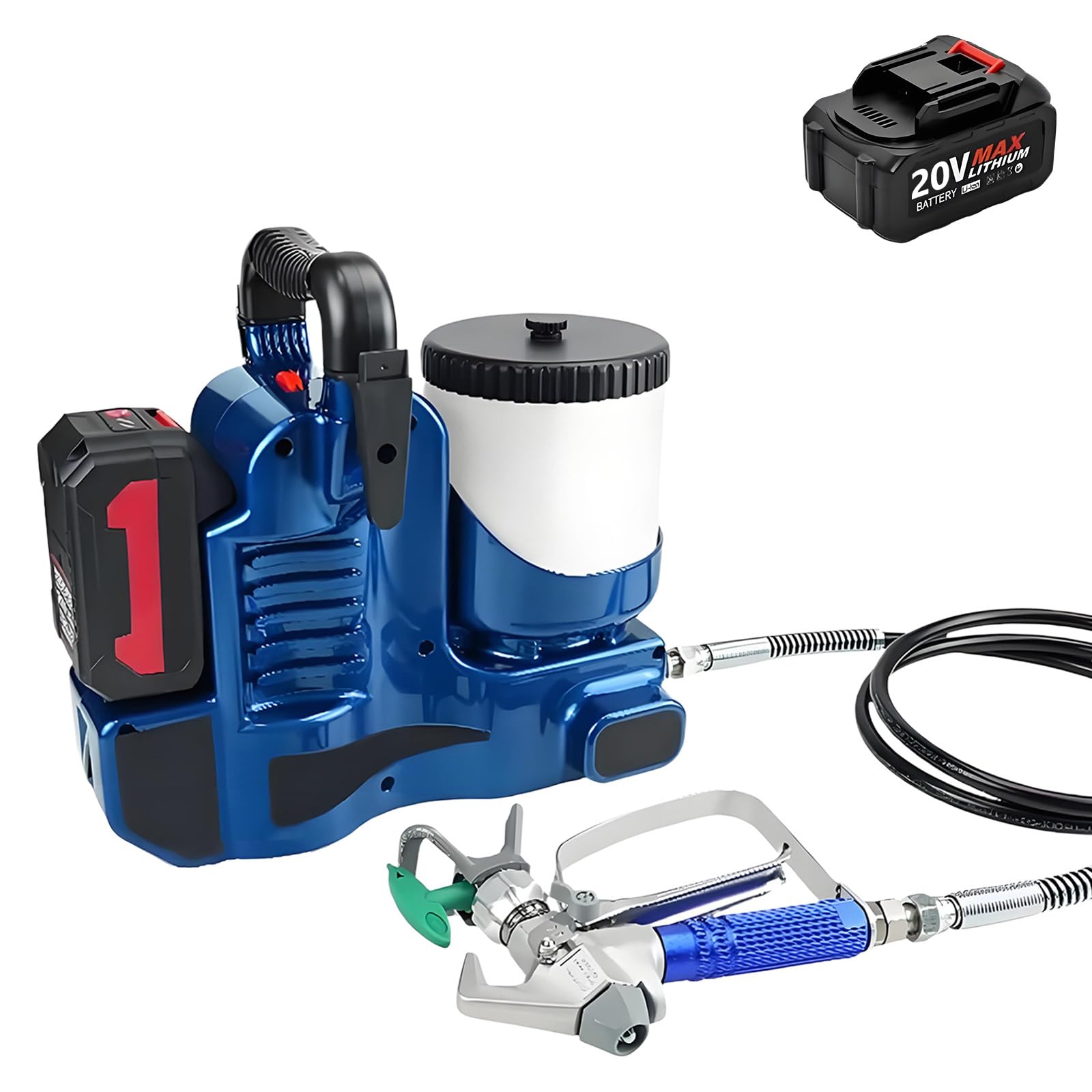 Pulvérisateur de peinture électrique portable pour réussir vos retouches sans coulure