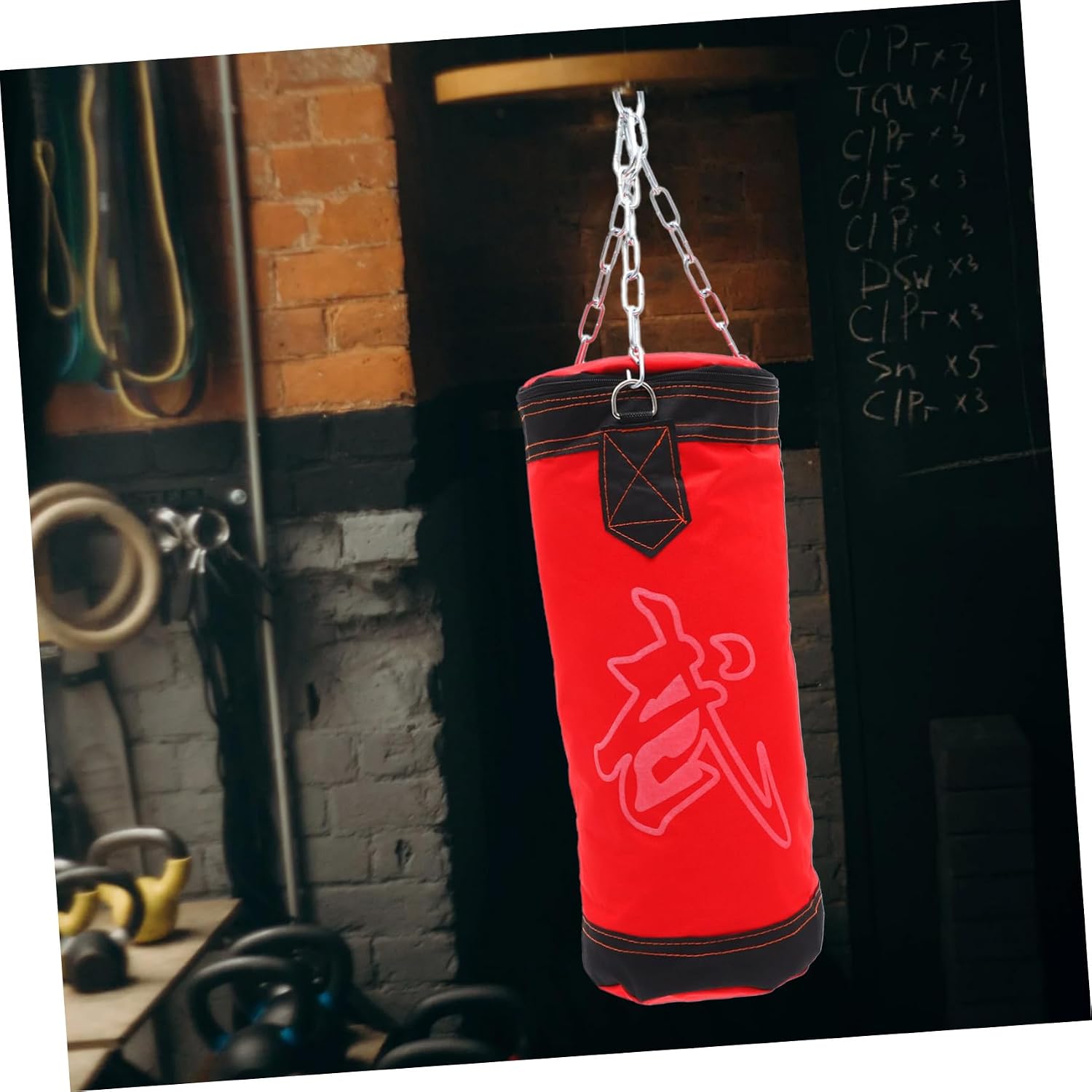 Empty Hanging Karate Training Sandbag Durable Exercise Sandbag for Boxing Kickboxing Heavy-Duty Wear-Resistant Material for Technique Development and Fitness