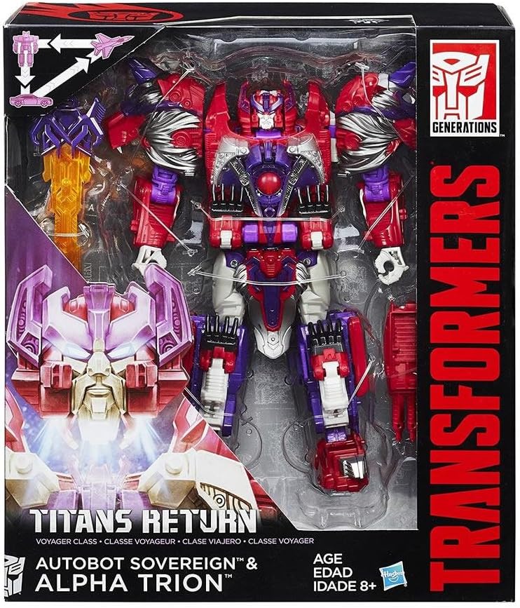 Transformers Generations Titans Return Autobot Sovereign and Alpha Trion