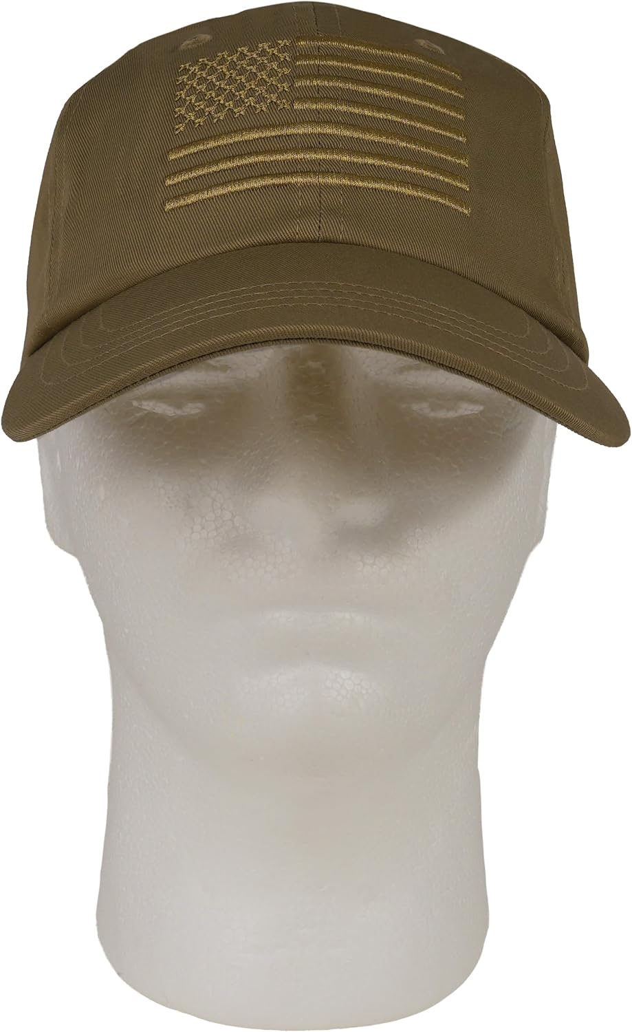 Rothco Tactical Operator Cap with Embroidered US Flag - Adjustable Patriotic American Flag Baseball Cap
