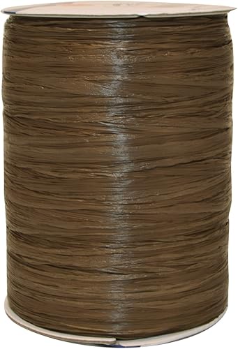 Miniatura 7 de Morex Ribbon Carrete de cinta de tela de rafia de rayón, 100 yardas, amatista, 133100-710