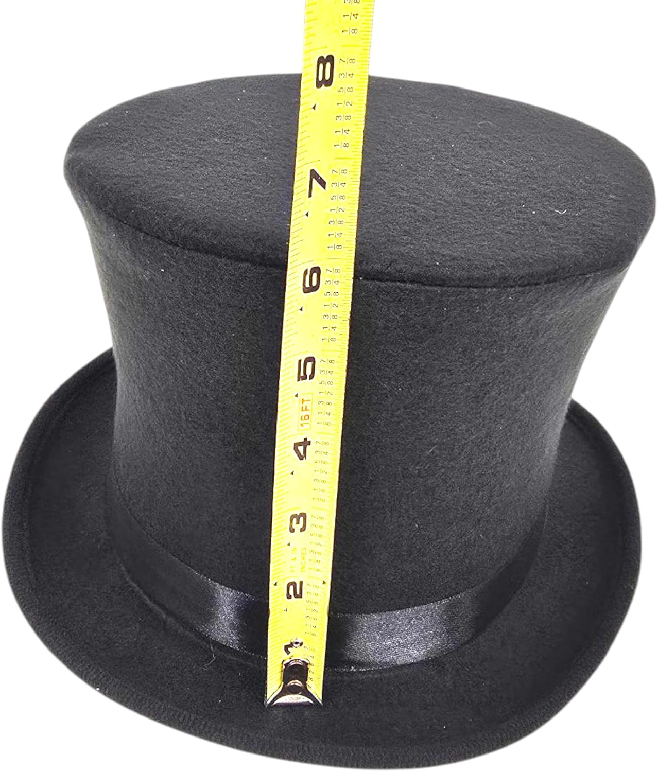 Funk Plus Black Victorian Top Hat Mad Hatter Steampunk Rock Hat Cosplay Costume Patty Hat