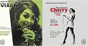 Russ Meyer’S Vixen Ost Russ Meyer’S Cherry…& Harry & Raquel Ost White With Black Swirl
