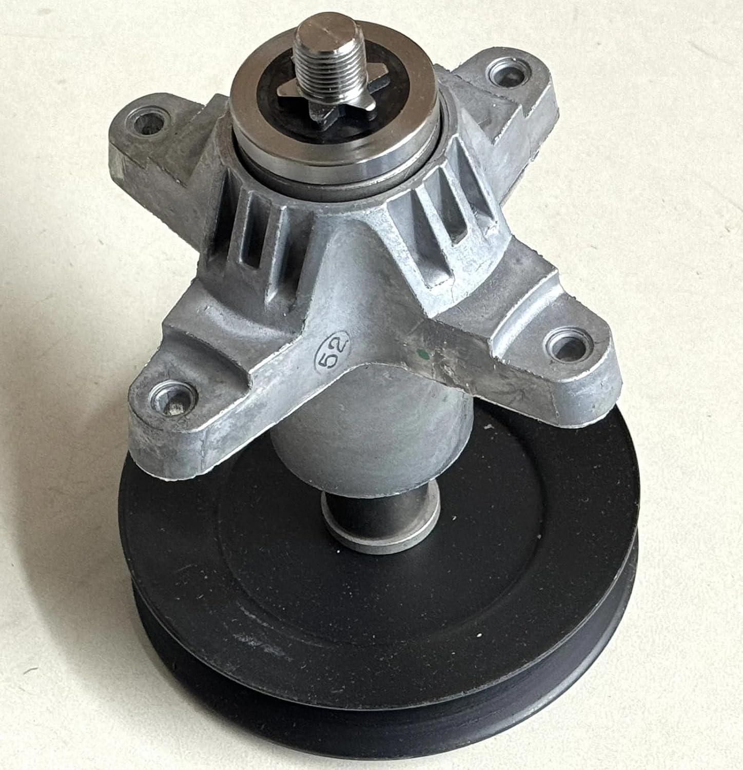 Spindle 918-04608A / 918-0671D 54" Mandrel Pulley Assembly，Replacement for CUB Cadet MTD OEM