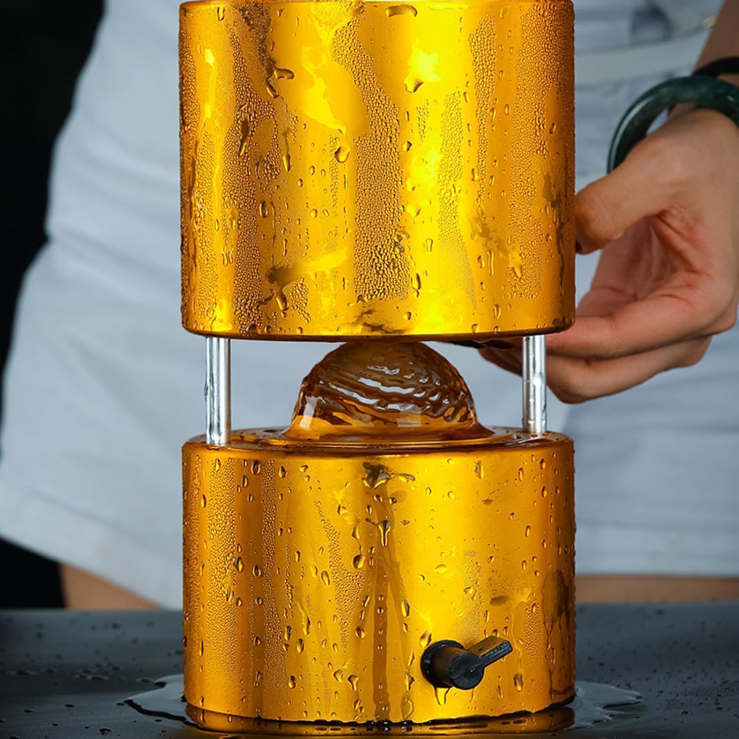 Moule Glaçons pour Barman, Machine Glaçons en Forme Sphère, Tailles des Moules Glaçons : 3cm, 4cm, 4.5cm, 5cm, 5.5cm, 6cm, 6.5cm, 7cm, 7.5cm, 8cm Optionnel, Peut Être Fait en 40-60 S