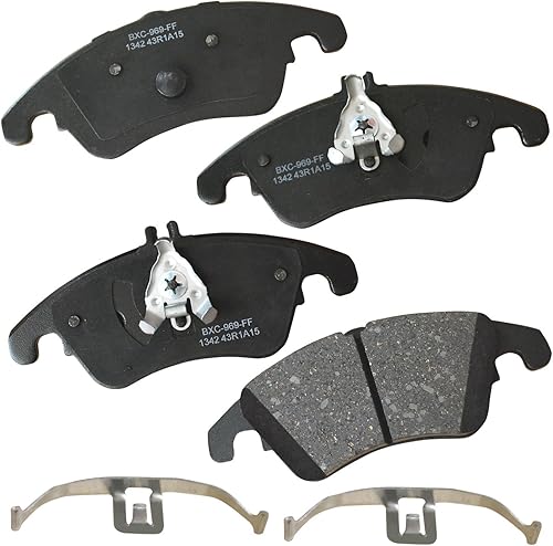 Miniatura 396 de Pastillas de freno delanteras cerámicas Bendix Premium SBC11 para modelos seleccionados Dodge Dart, Ford Fairlane, Falcon, Sedan Delivery, Mustang