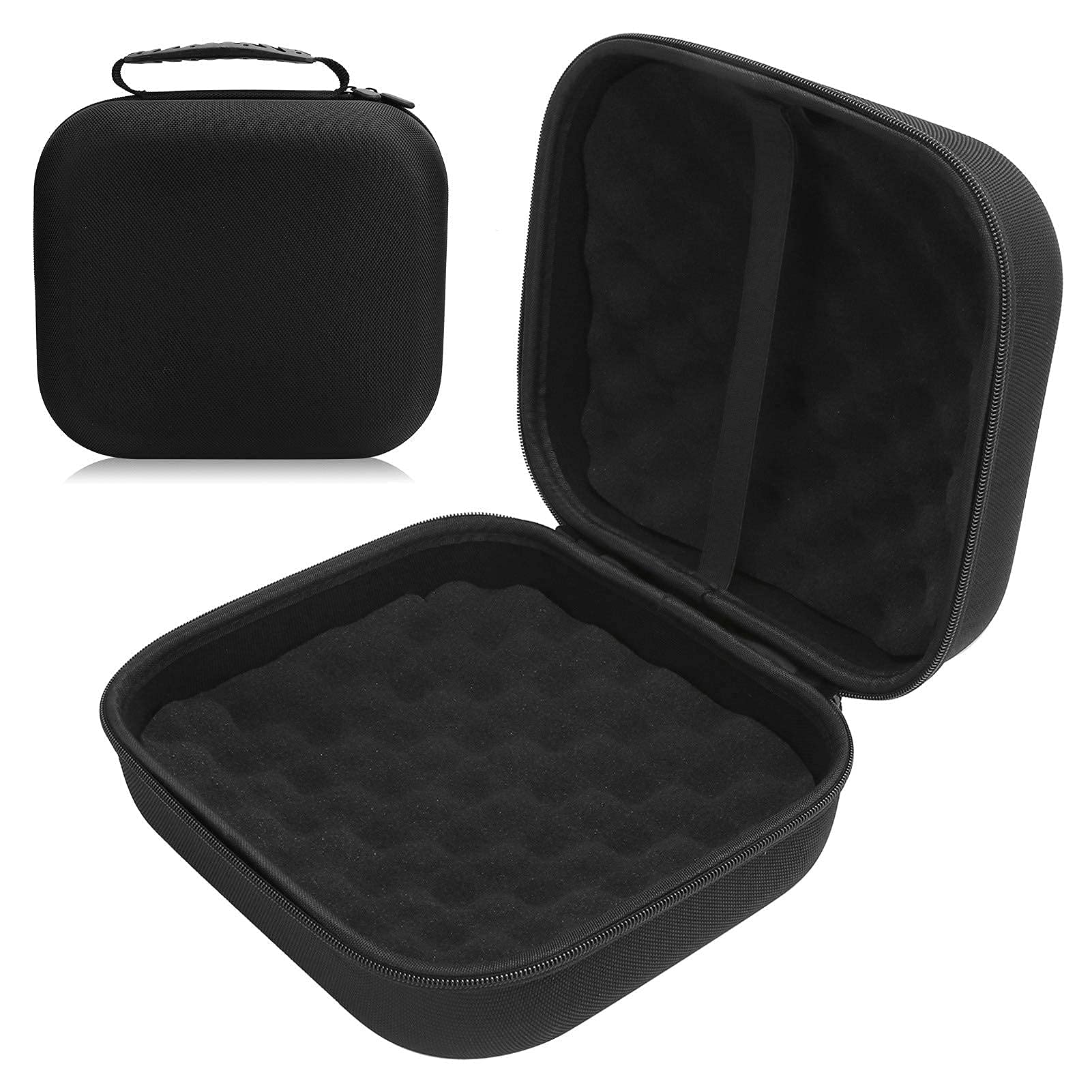 Mxzzand Funda Protectora para Auriculares confiable Resistente al Desgaste Esponja Fresca de Doble Cara Cremalleras Suaves Estuche para Auriculares de Nailon para Sony PS5 Pulse