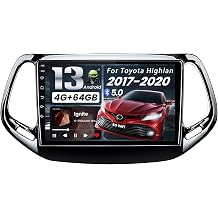 10 Inch Car Radio Stereo for Jeep Compass 2017-2020 1280*800HD Touchscreen Replacement with Wireless CarPlay Android Auto,[4GB+64GB] Android 13 Player Radio with Bluetooth,5GWiFi,SWC,Mirror Link, GPS