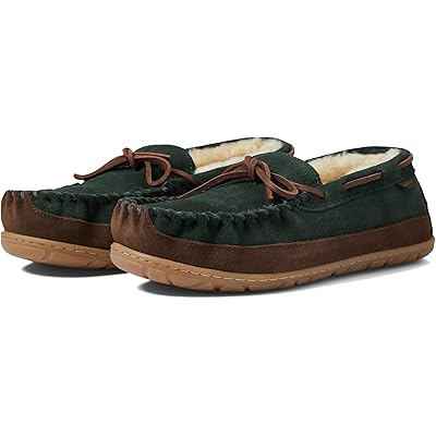 L.L.Bean Wicked Good Moccasins black spruce/chocolate