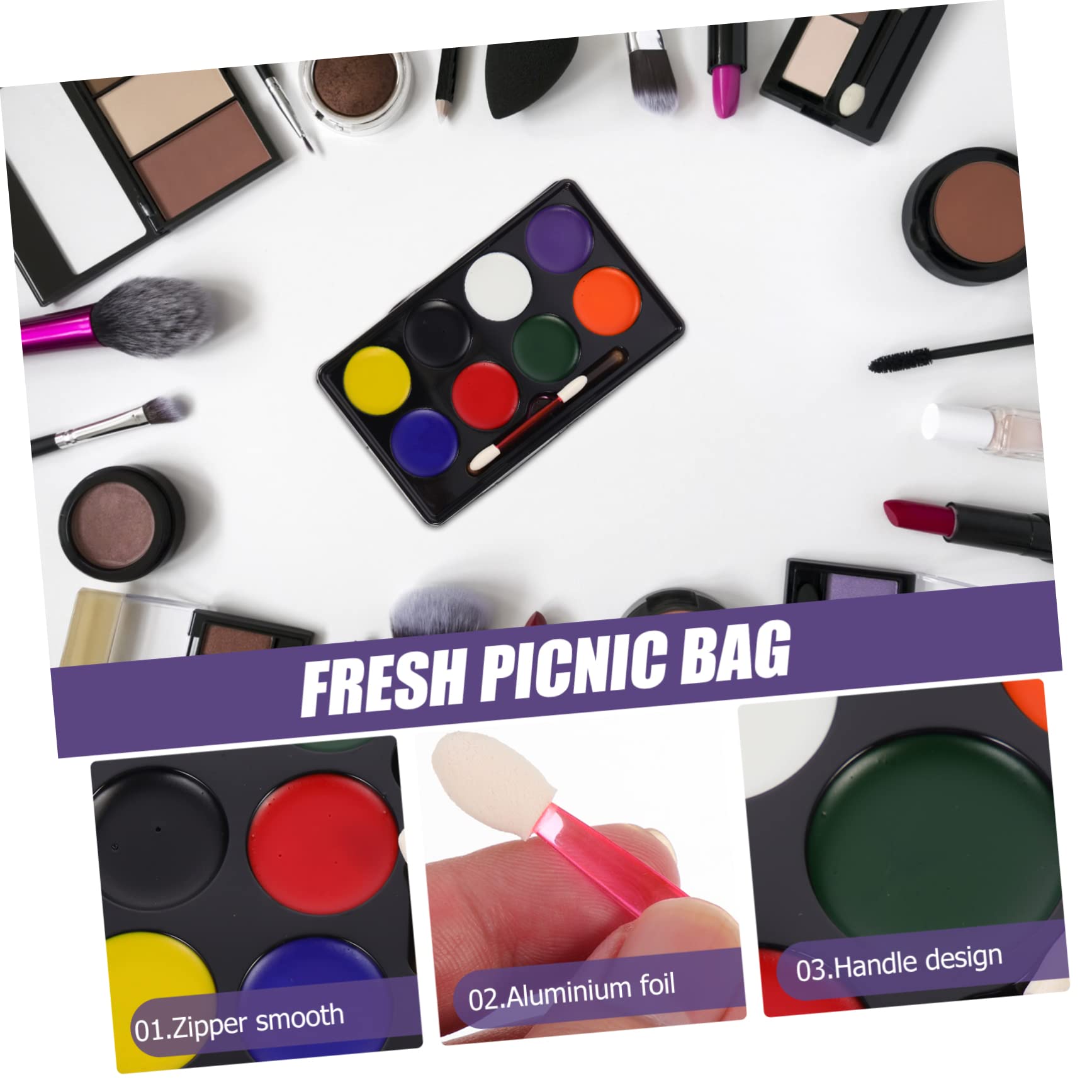 SHINEOFI 16piezas Pintura Facial Multifuncional Para Fiestas De Halloween y Eventos Deportivos Pintura De Cuerpo Base De Agua Brillantes Para Animar Los Aficionados y Pintar Banderas