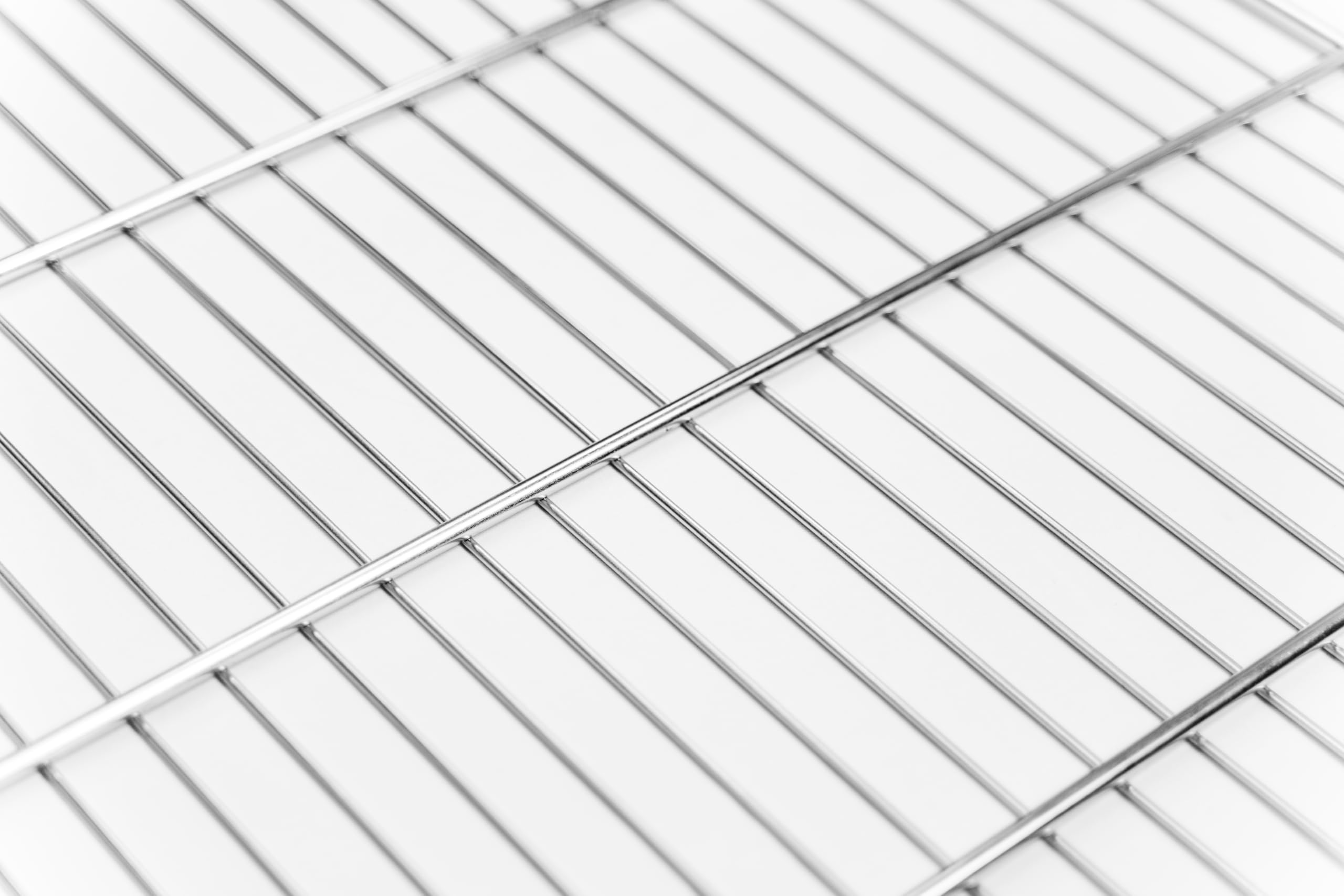 Lot de 3 grilles de four en acier inoxydable pour aliments, dimensions 65 x 53 cm