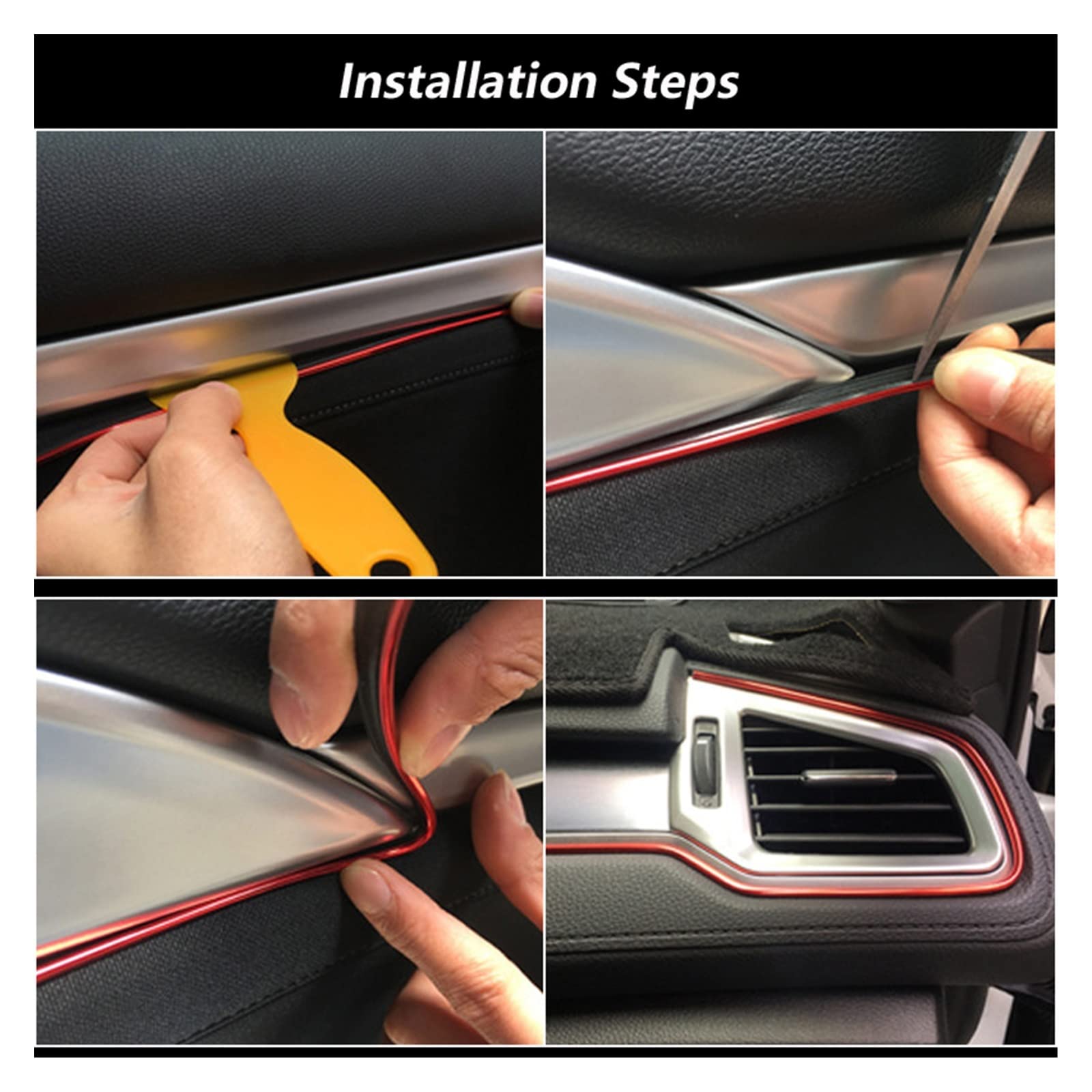 Garniture De Moulage Intérieur De Voiture,5M