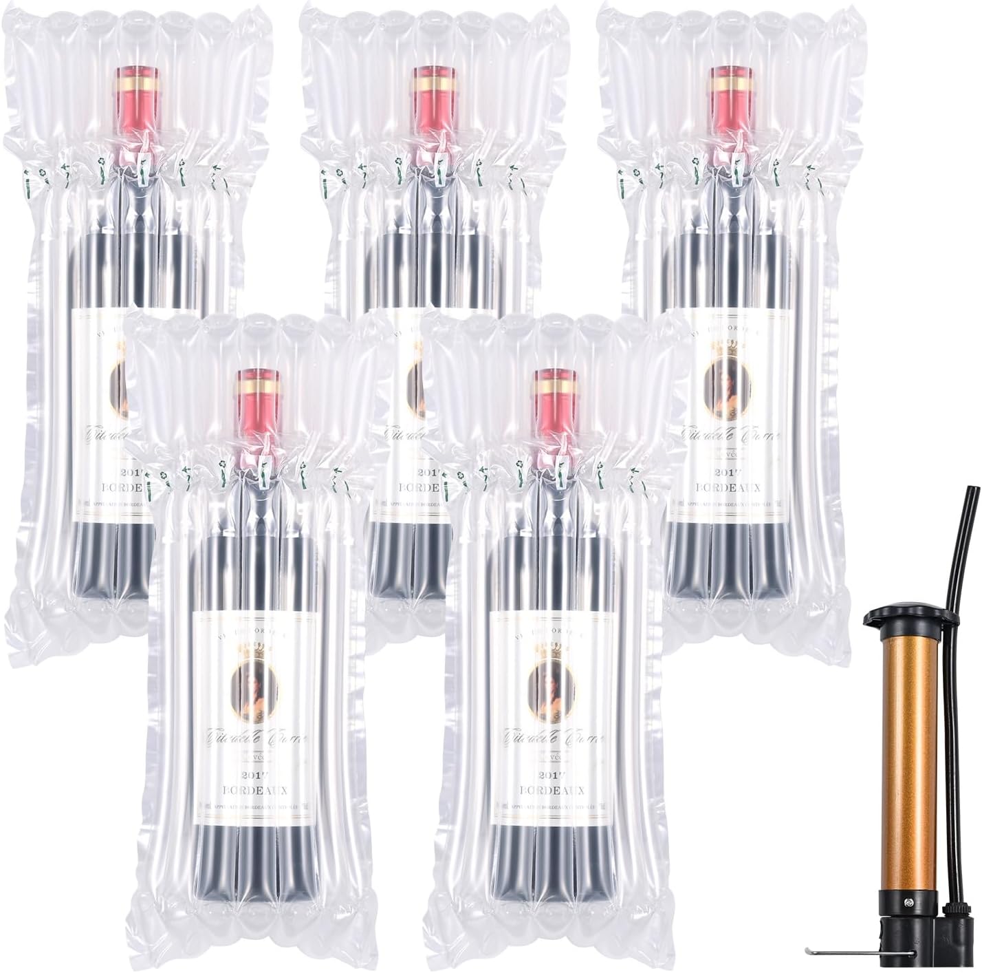 BLUEMAN Wine Bottle Travel Protector Bags 20 Packs Home & Kitchen