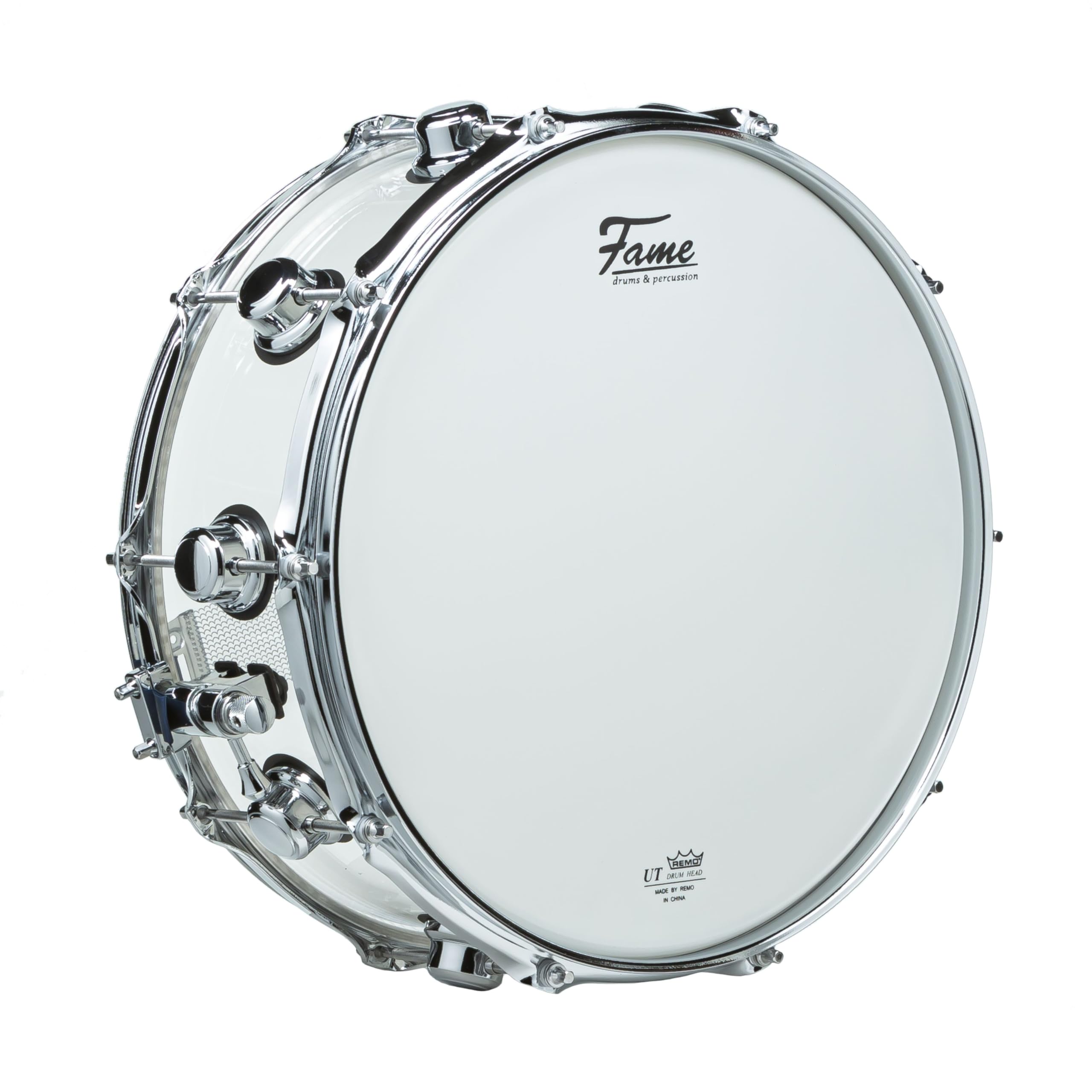 Fame Crystallica Snare 14"x5,5" Clear Acryl - Rullante