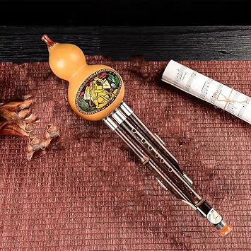 LANDTOM Selected Entry and Text grading Level Purple Bamboo Hulusi Beautiful-Bb Key