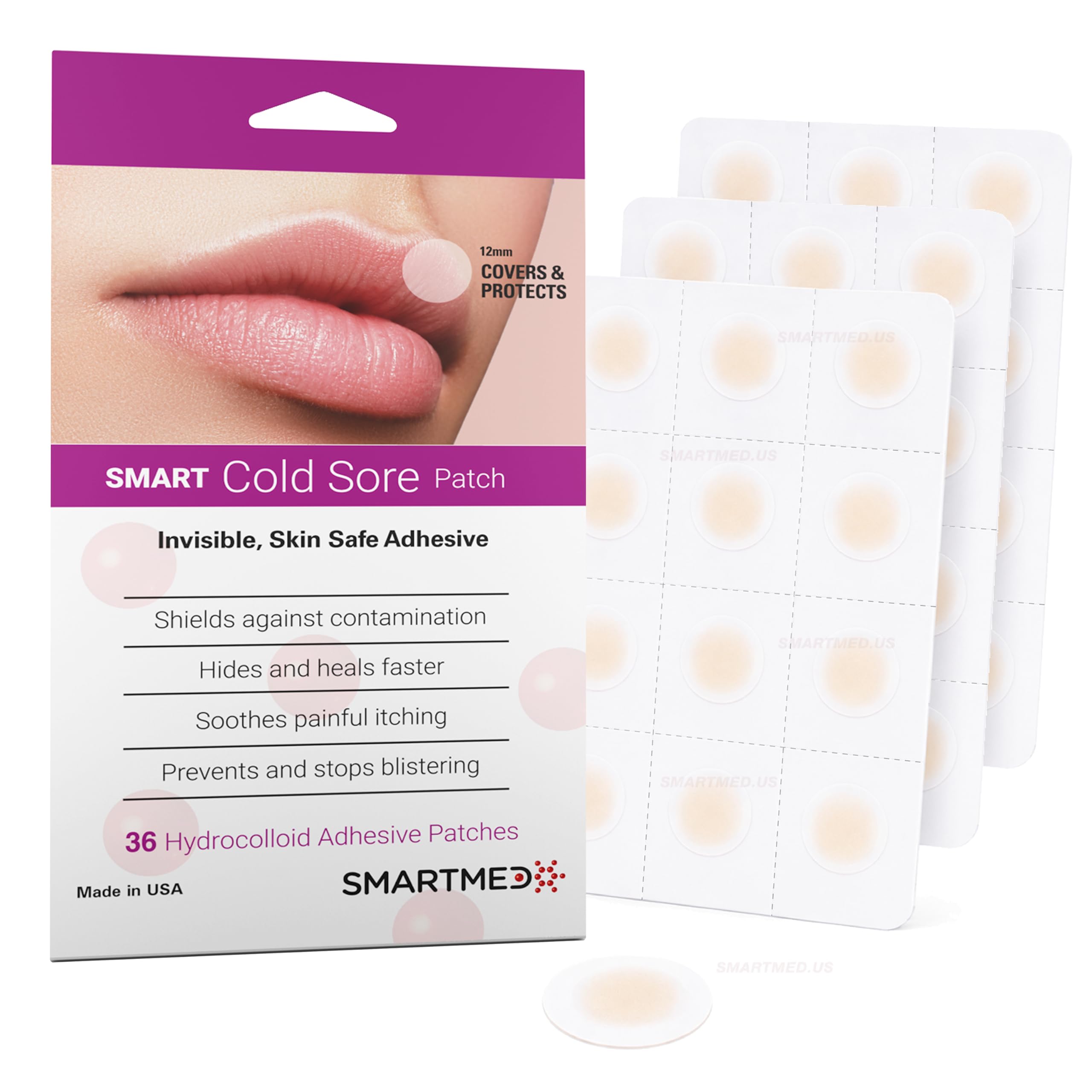 Smart Cold Sore Treatment Patch