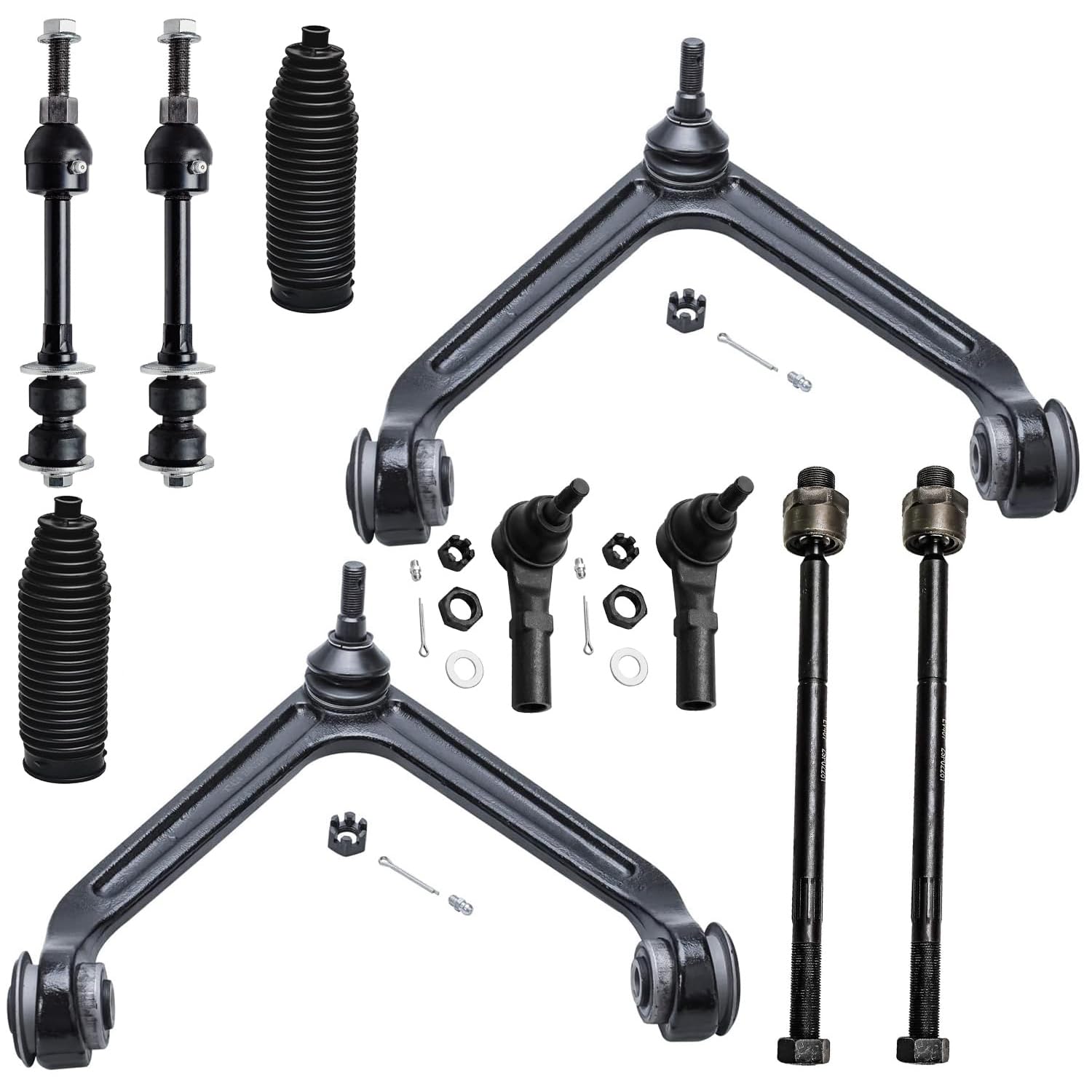 Detroit Axle - 2WD Front End Suspension Kit for 2002-2005 Dodge Ram 1500