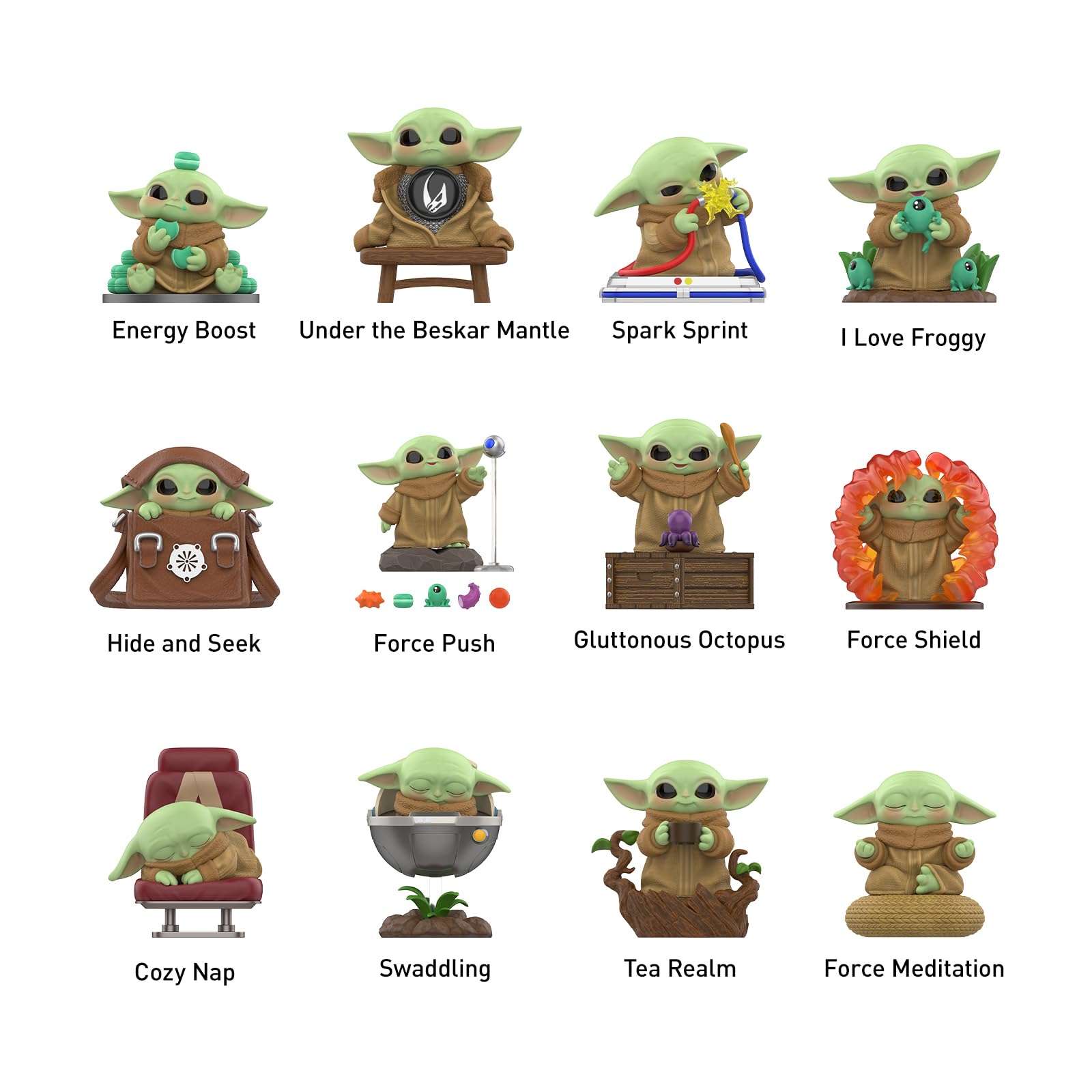 Amazon.co.jp: POP MART Star Wars Grogu Tiny But Mighty Series