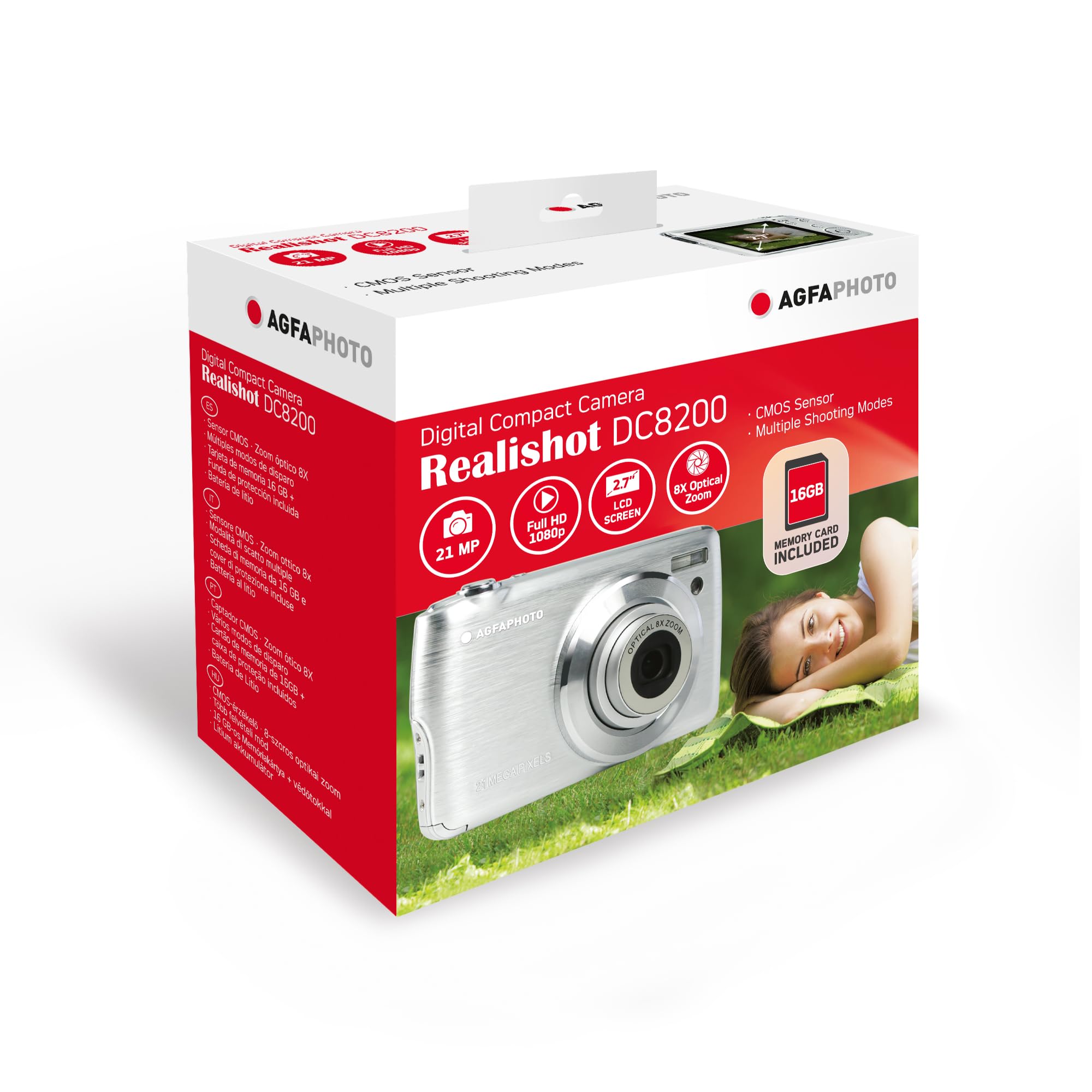 AgfaPhoto AGFA PHOTO Realishot DC8200 - Kompaktkamera – Bild 7