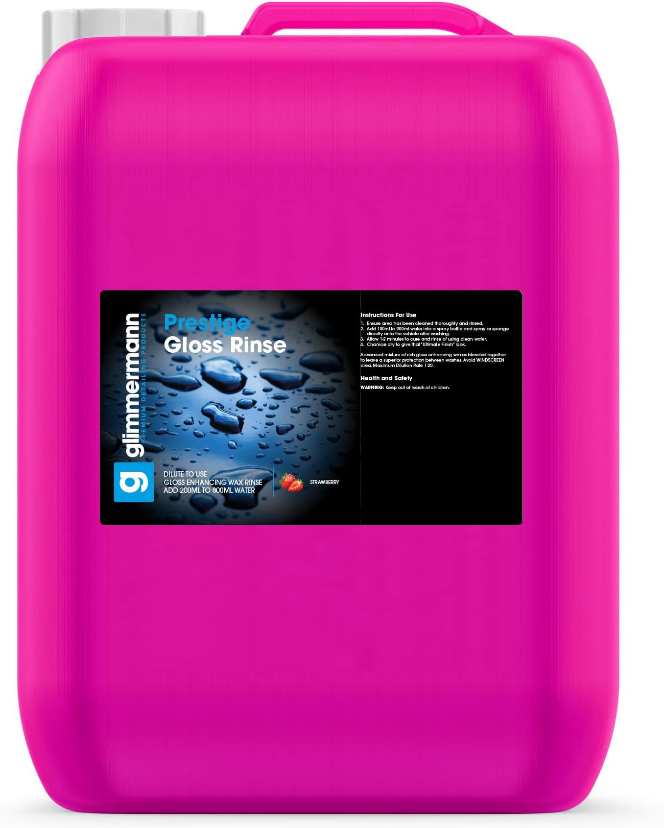 Products Prestige Gloss Wax Rinse 20L
