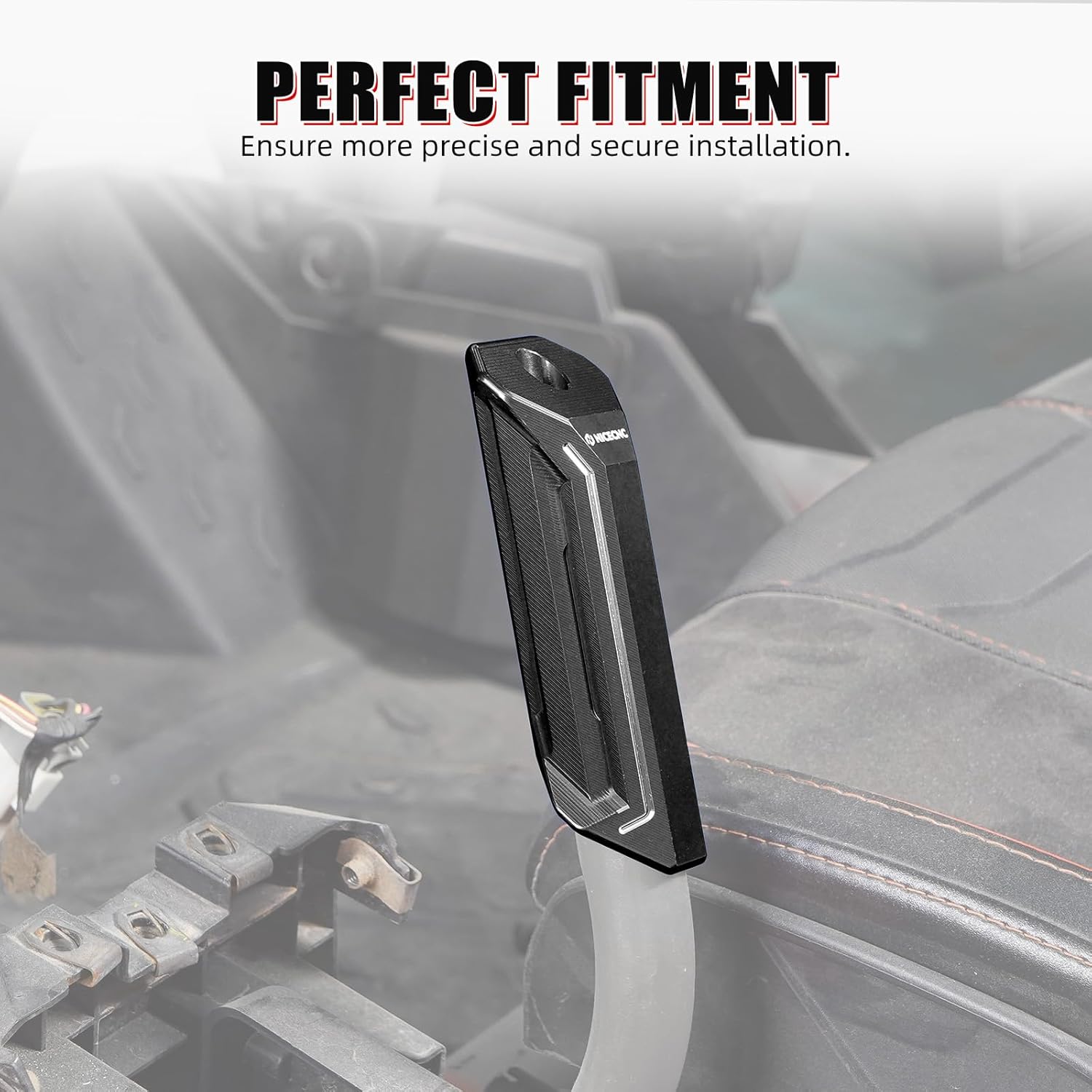 NICECNC Grab Handle Compatible with Can Am X3 Max R 4x4 DS/RS Turbo DPS 2020-2021, X3 Max RR 4x4 DS Turbo DPS 2022, See Fitments, Black