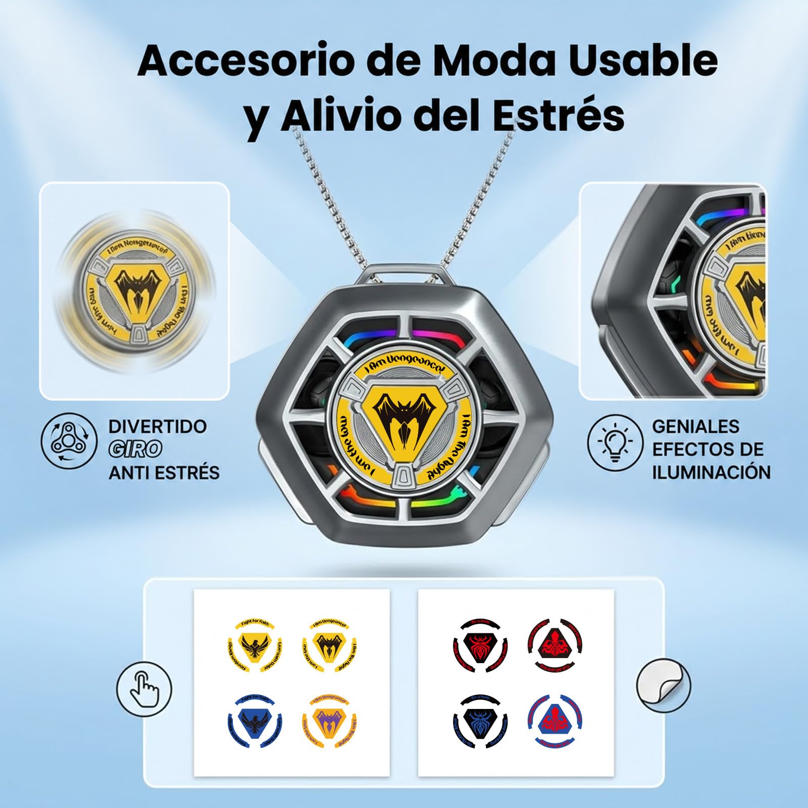 ANCwear Auriculares Bluetooth 5.3 con Modo Juego y Estuche LED | Bluetooth 5.3, drivers de 13 mm, modo juego, 3,5 g, estuche LED, control táctil, USB-C y hasta 20 h