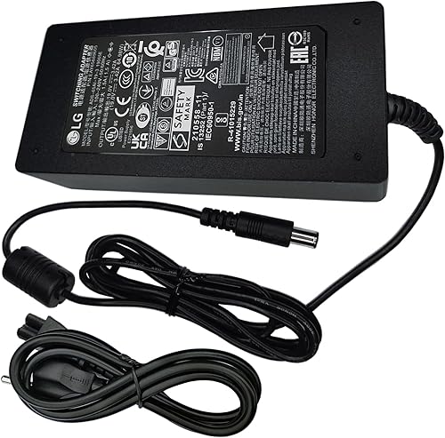 Miniatura 6 de UpBright Adaptador de CA de 19 V compatible con LG 34WL750 34WN780 35WN65C 34BN780 34WP65G 32GN650 32GN600 32BN50U 32QN650 32UD60 32MU59 32UK550 B