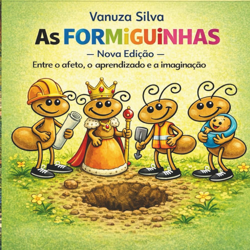 As Formiguinhas - Nova Edição: Entre o afeto, o aprendizado e a imaginação - Escolar: Versão para uso escolar – preto e branco