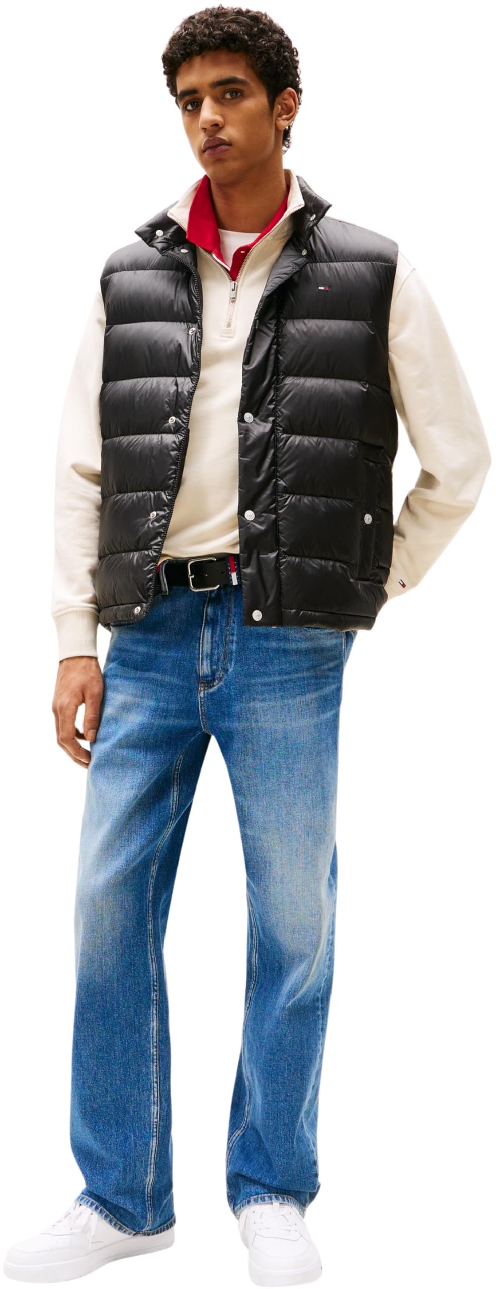 Tommy Jeans Tjm Light Down Vest Ext Dm0dm21777 Chaleco Hombre
