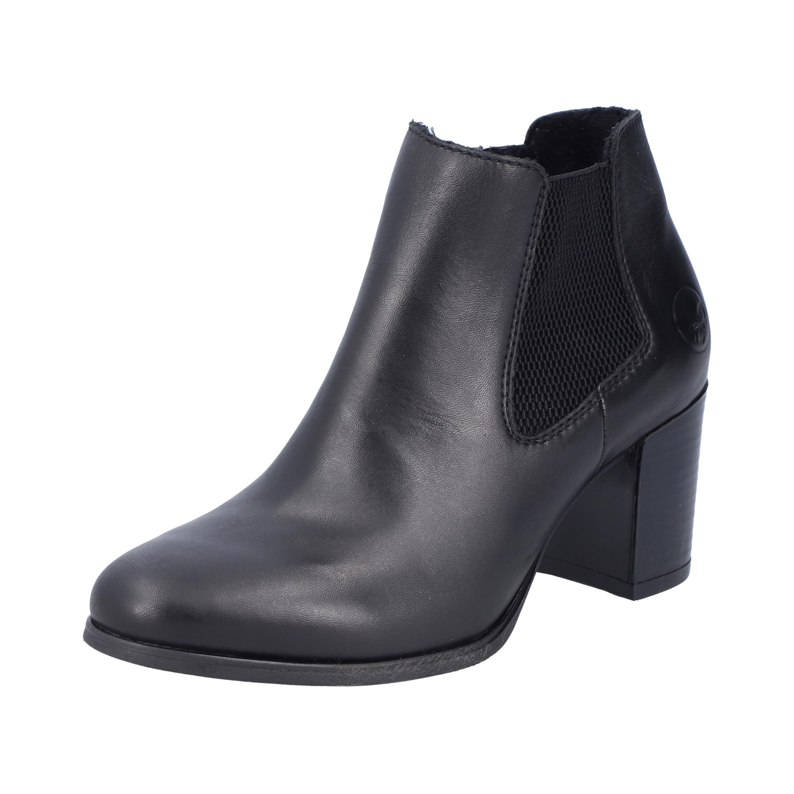 Rieker Women's Slip On Boots in Black, Black 00, 6 UK