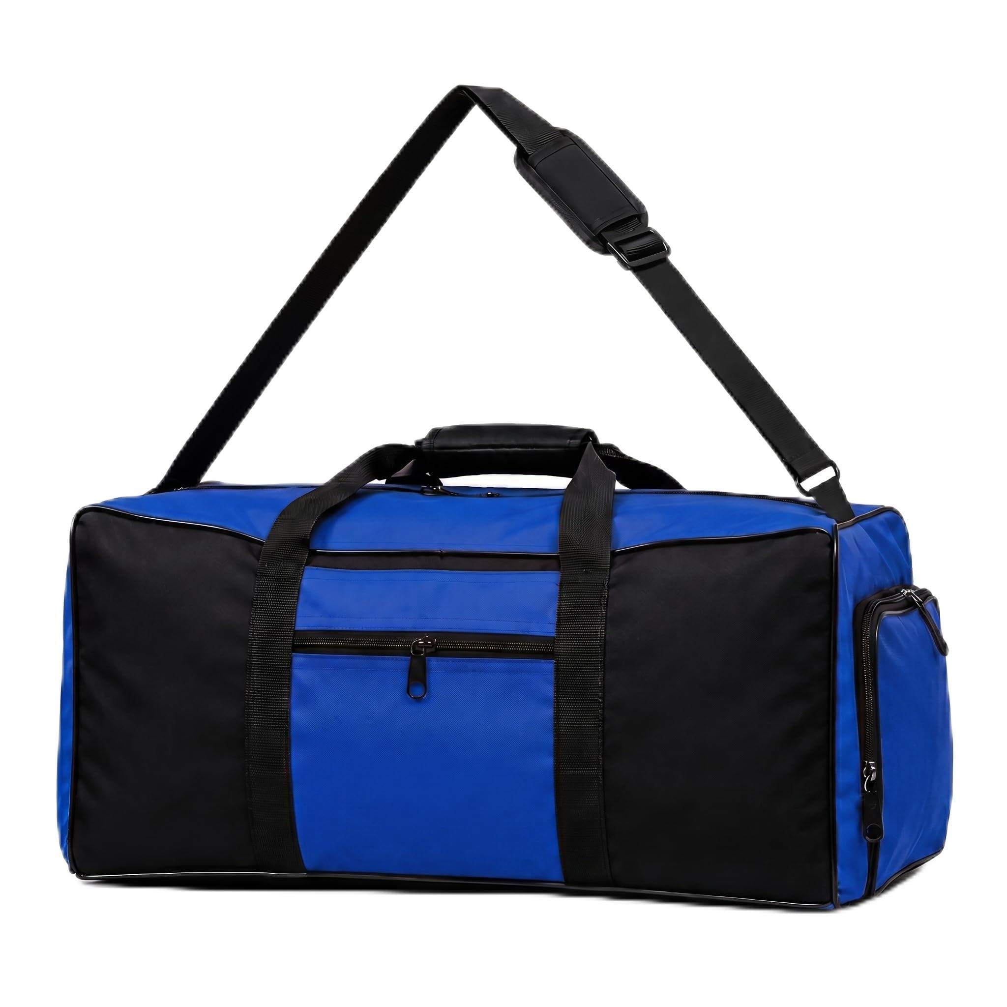 Sterling Sports Travel Duffle Large Storage Holdall Bag Men - Quick Dry Large Durable & Lightweight Suitable for Gym, Sports, Hospital & Holdall Travel Bag Gifts for Women & Men (Black Blue) โ image 1