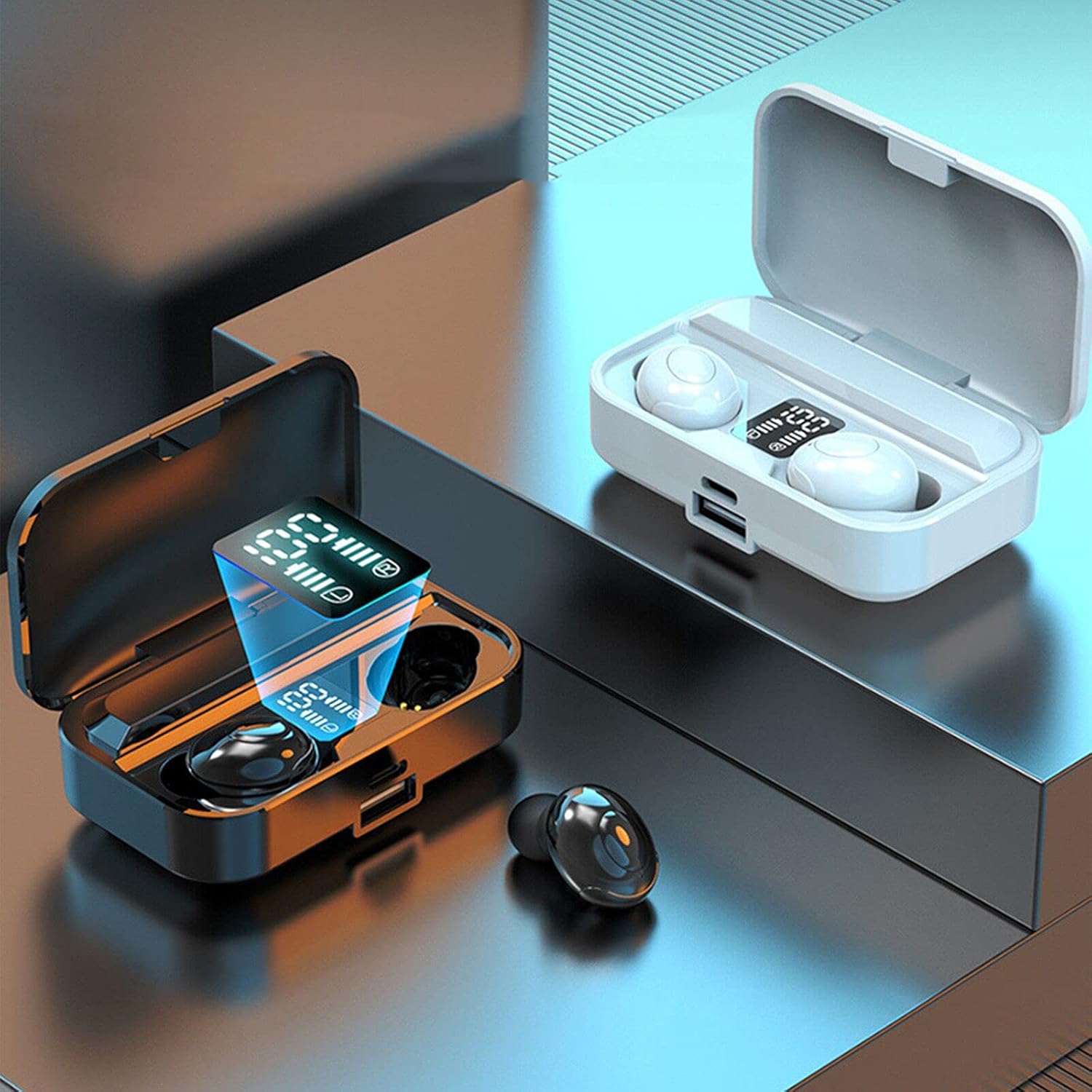 Auriculares Inalámbricos LB-9 con Caja de Carga Argentina Ubuy