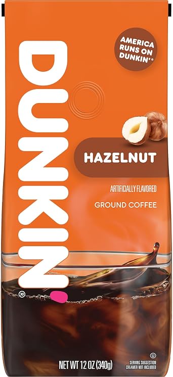 Dunkin' Donuts Ground Coffee - Hazelnut (340.2g)