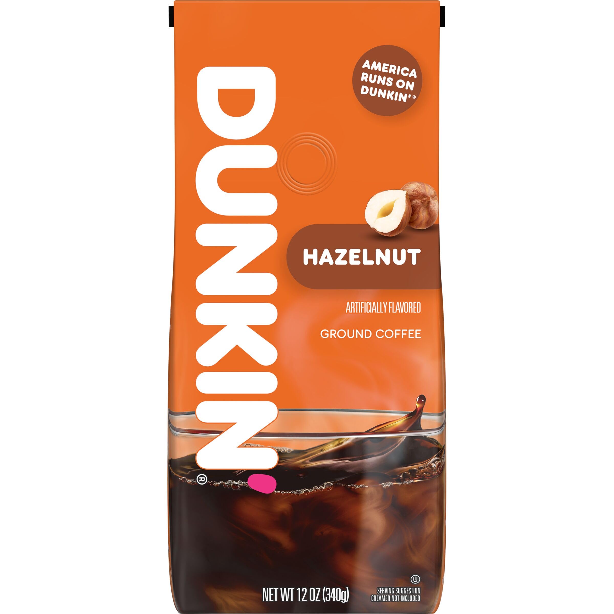 Café molido Dunkin' Donuts - Avellana (340,2 g)