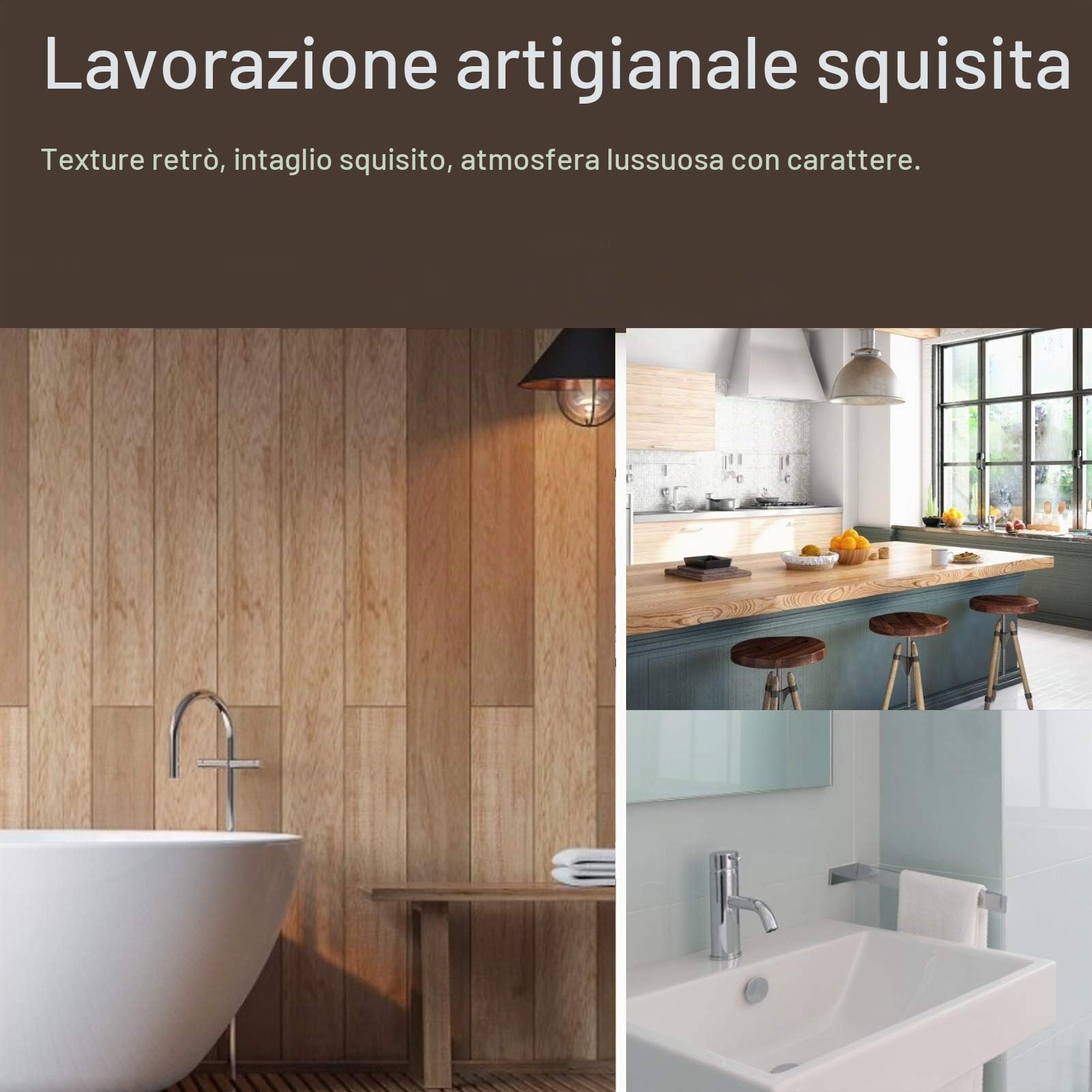 Rubinetto Giardino Doppia Uscita, Ottone Antico Drago | Doppia Uscita G1/2 Fontana Bocca Facile da Installare, per Bagno, Cucina, Giardino, Lavabo