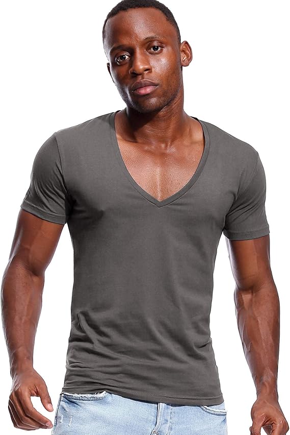 Deep vneck tshirt Clearance