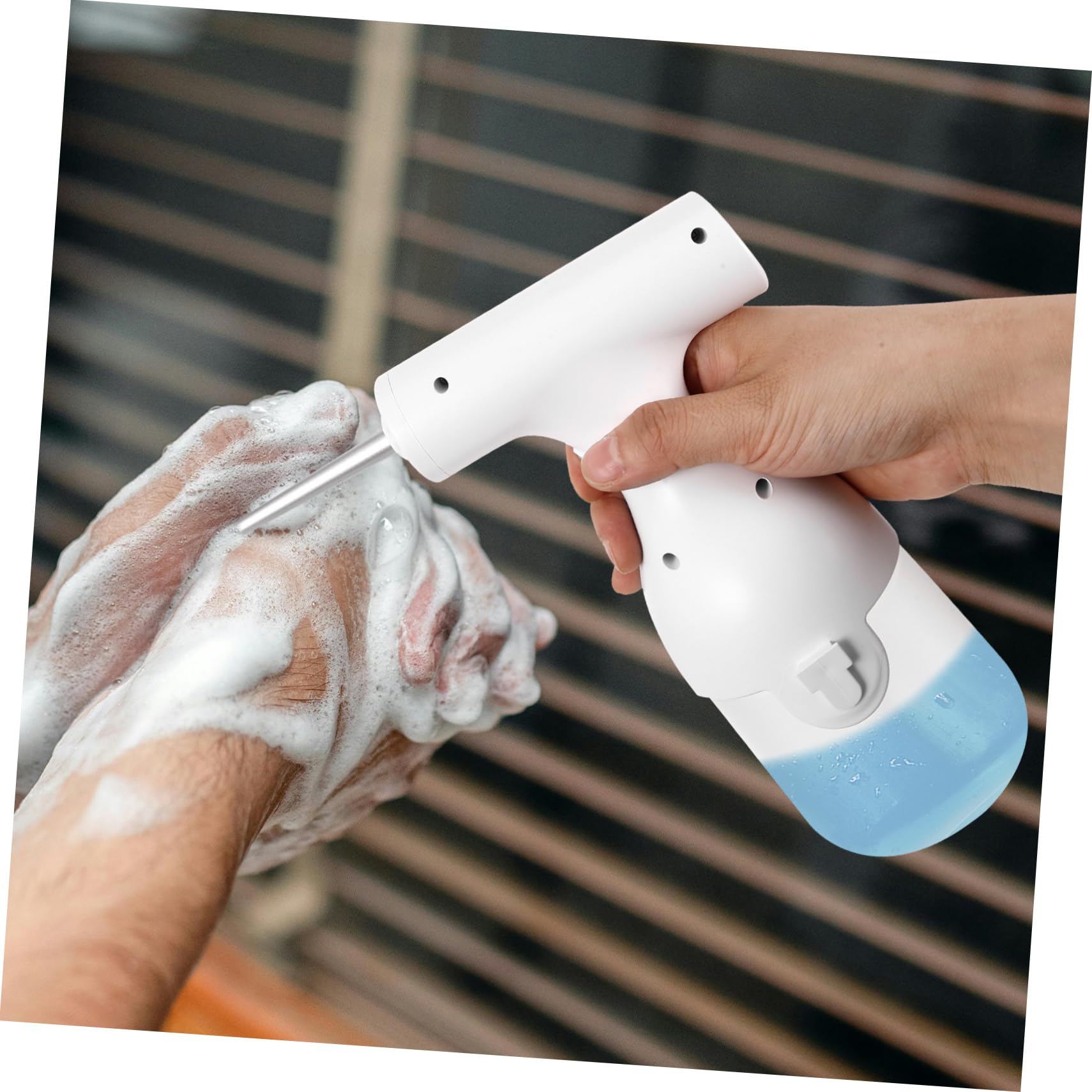 Didiseaon 4 Juegos Electrico Gel De Baño De Espuma Limpiador Facial Champú Limpiador Fabricante De Espumas Espumador De Burbujas Espumoso Abs.pp.