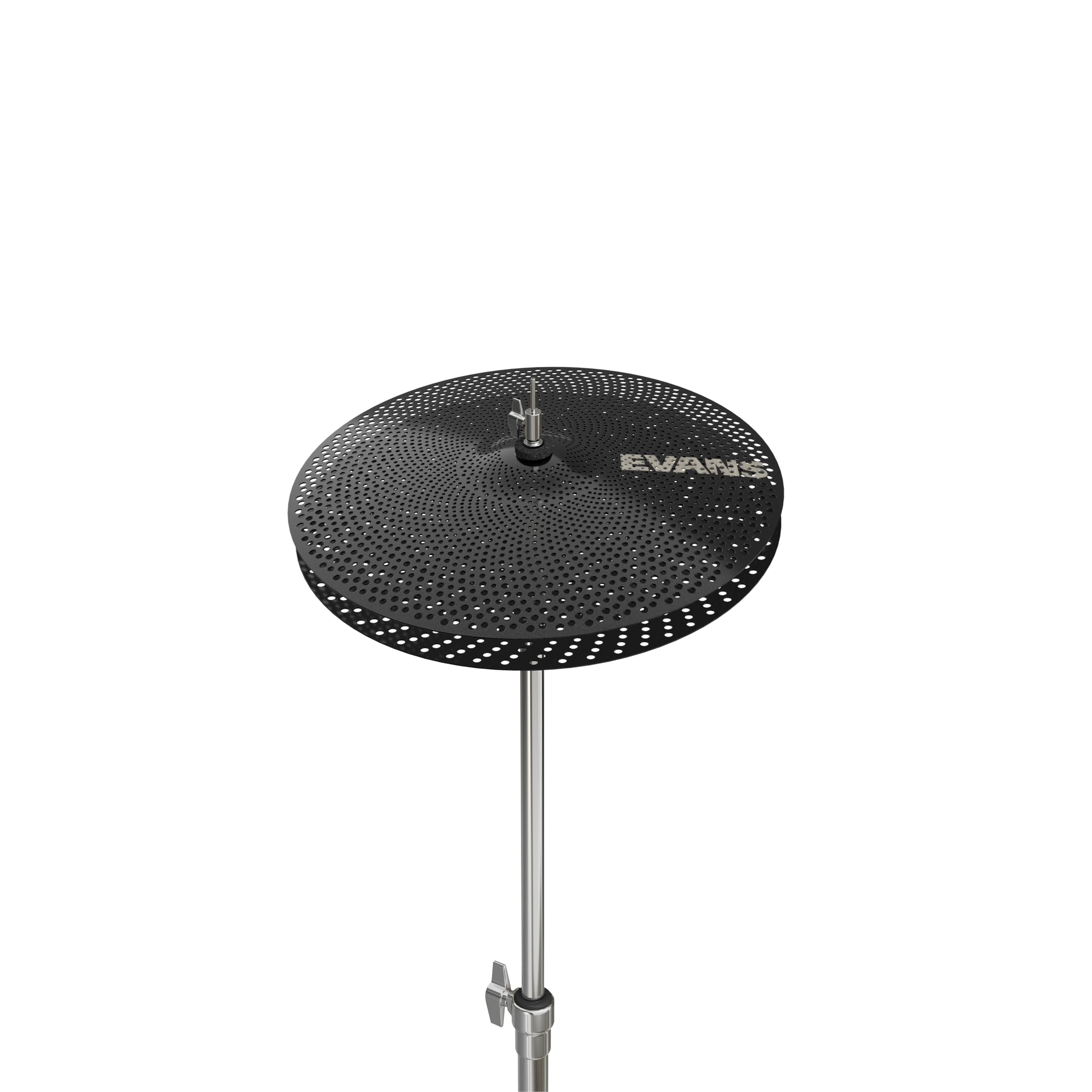 Evans Drum Heads - dB One Hi Hat Cymbal - 14 inch - Low Volume Cymbal - Reduces Volume While Playing Naturally - Image 3