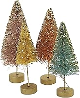 Vista 2 de Bethany Lowe Diseños Pastel Rainbow Botella Cepillo Bosque Retro Pascua Decoración, Juego de 7