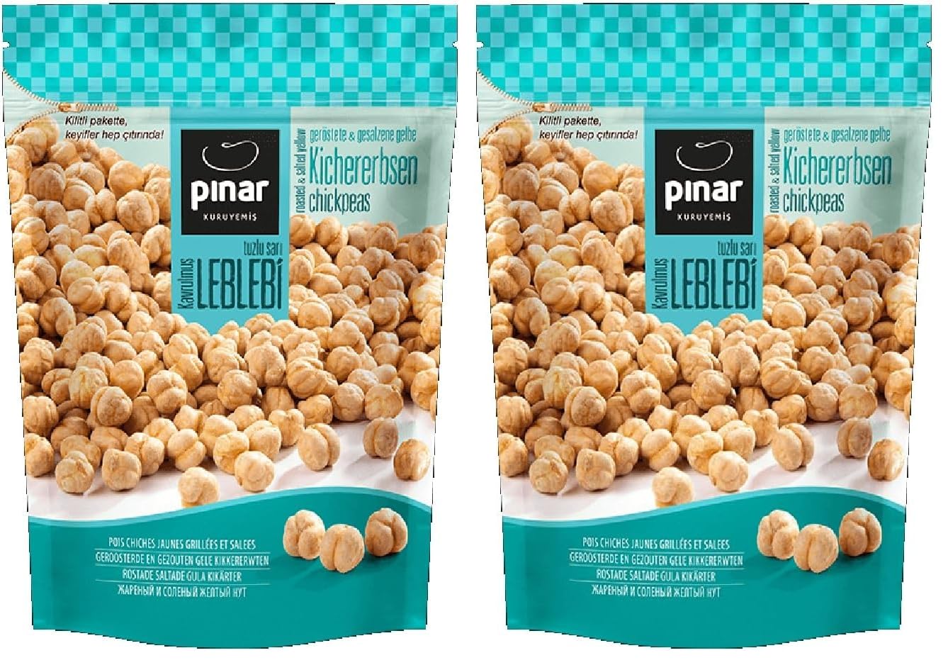 Pınar Sarı Leblebi Tuzlu 70 gr (2 paketi)